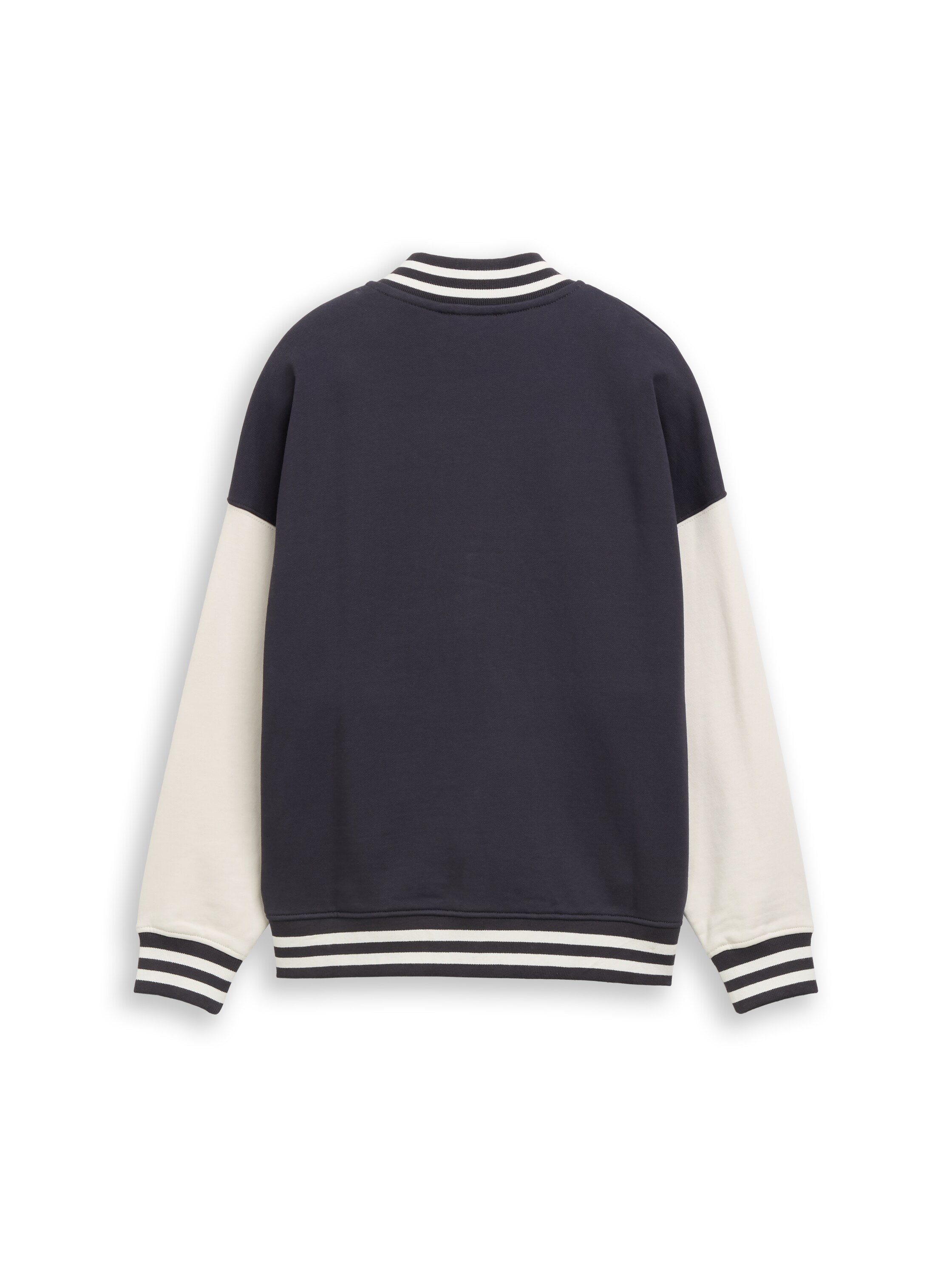 TOM TAILOR Collegejacke ohne Kapuze Collegejacke im Coloblocking mit Peanuts-Print