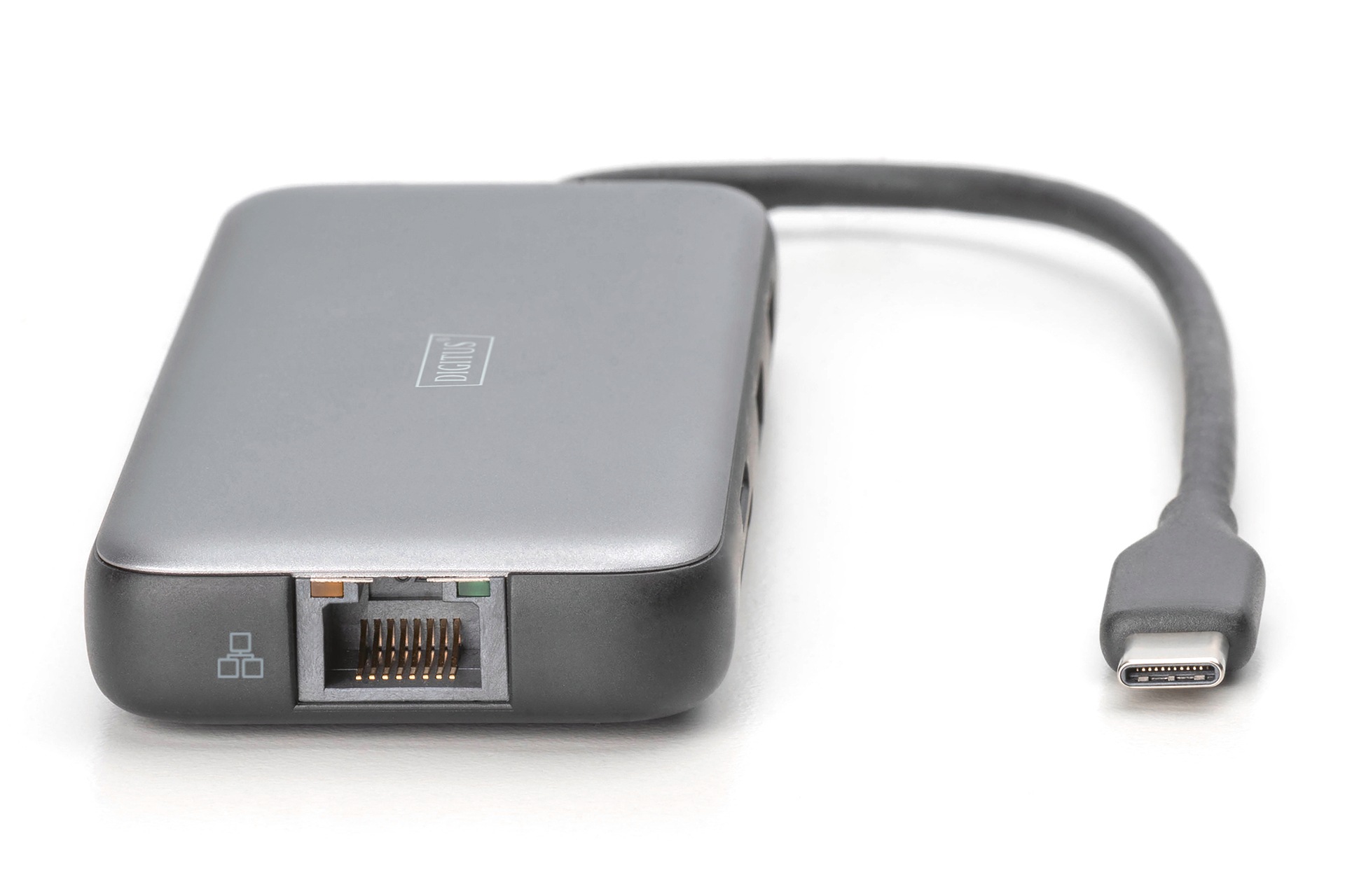 Digitus Laptop-Dockingstation »USB-C Docking Station, 8-Port, HDMI, USB, RJ45, SD«