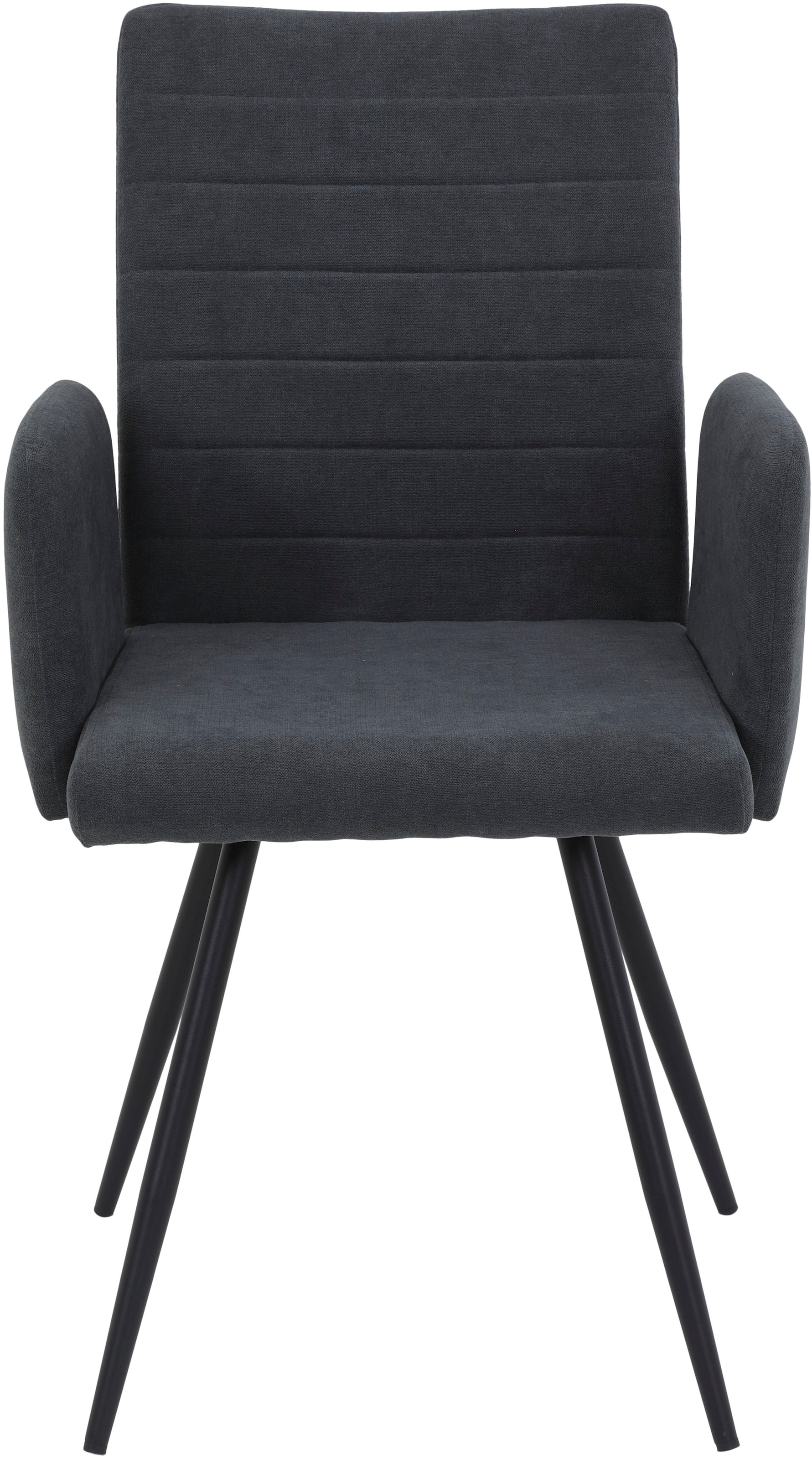 HELA 4-Fußstuhl »PARIS« (Set) 2 Stk.4-Fuß,Rundrohrgestell konisch,mit Armlehnen,gepolstert