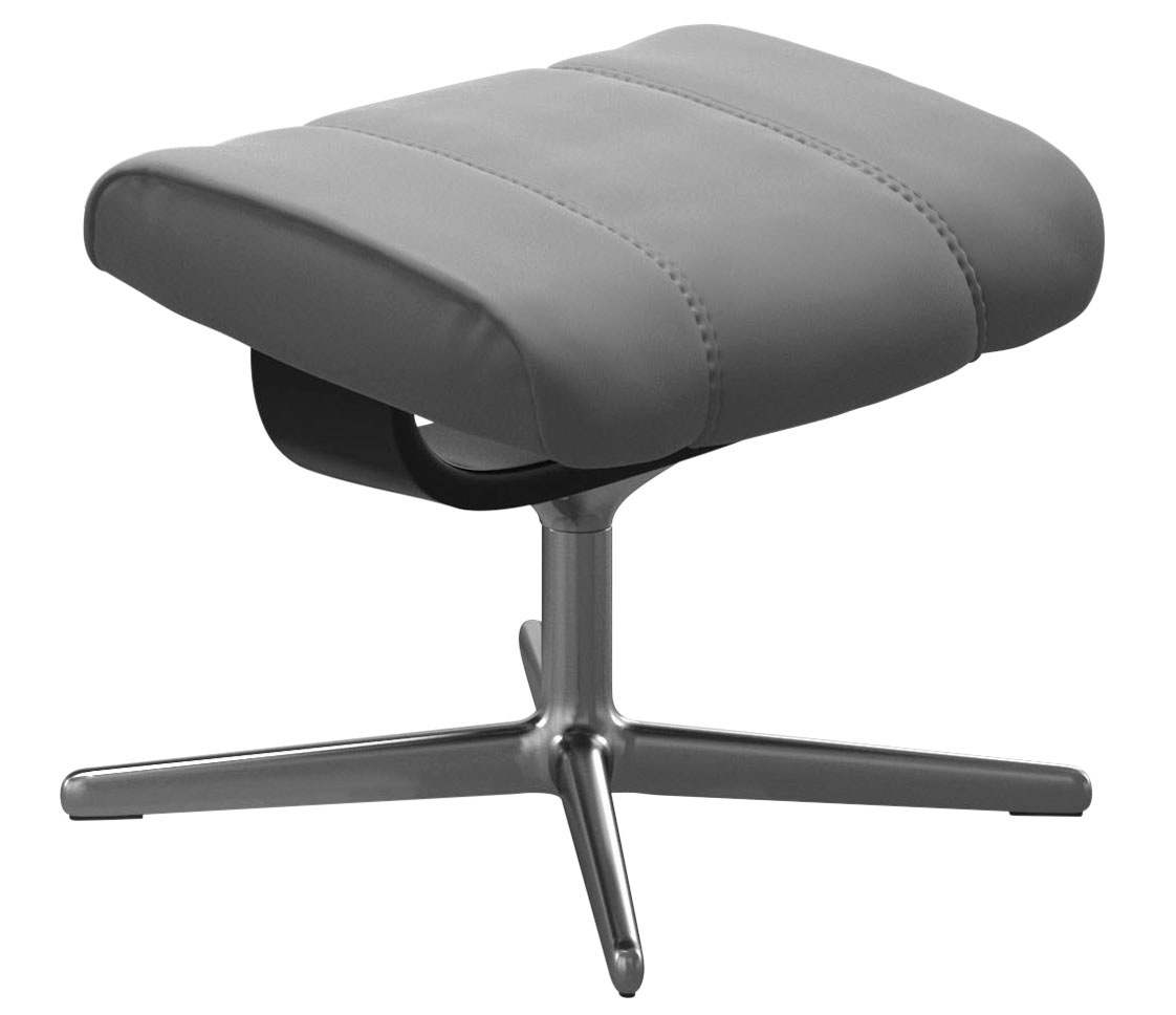 Stressless® Fußhocker »Consul«, mit Cross Base, Größe S, M & L, Holzakzent Schwarz