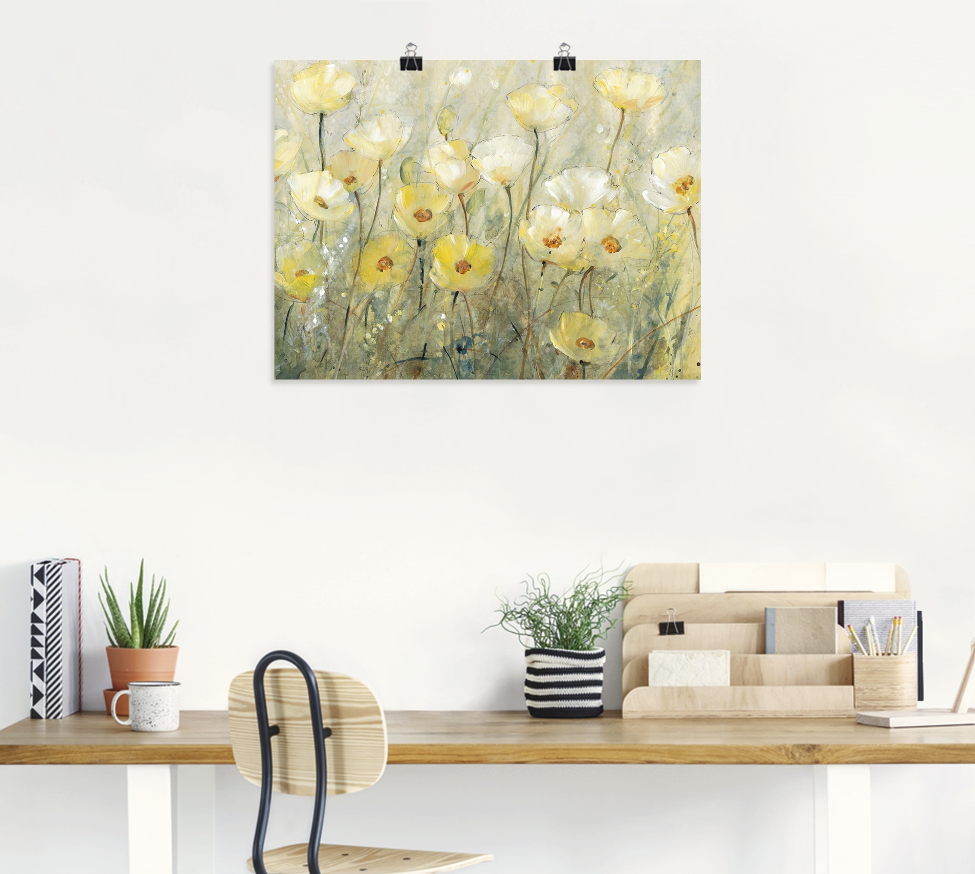Artland Wandbild »Sommer in voller Blüte II«, Blumenwiese, (1 St.), als Alubild, Outdoorbild, Leinwandbild, Poster in verschied. Größen