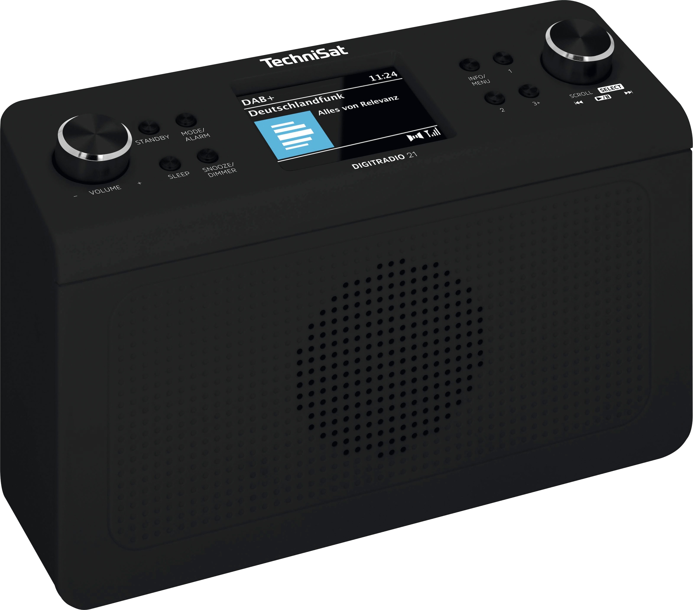 TechniSat Küchen-Radio »DIGITRADIO 21«, (A2DP Bluetooth-AVRCP Bluetooth  Digitalradio (DAB+)-UKW mit RDS 2 W), Unterbau-Radio,Küchen-Radio auf  Rechnung bestellen