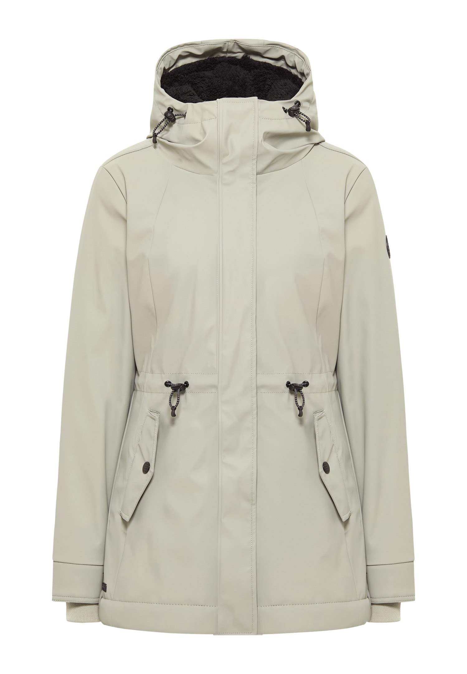 Ragwear Outdoorjacke »MONADIS RAINY WARM«, mit Kapuze, wasserabweisender Parka, mit wärmenden Teddyplüsch gefüttert