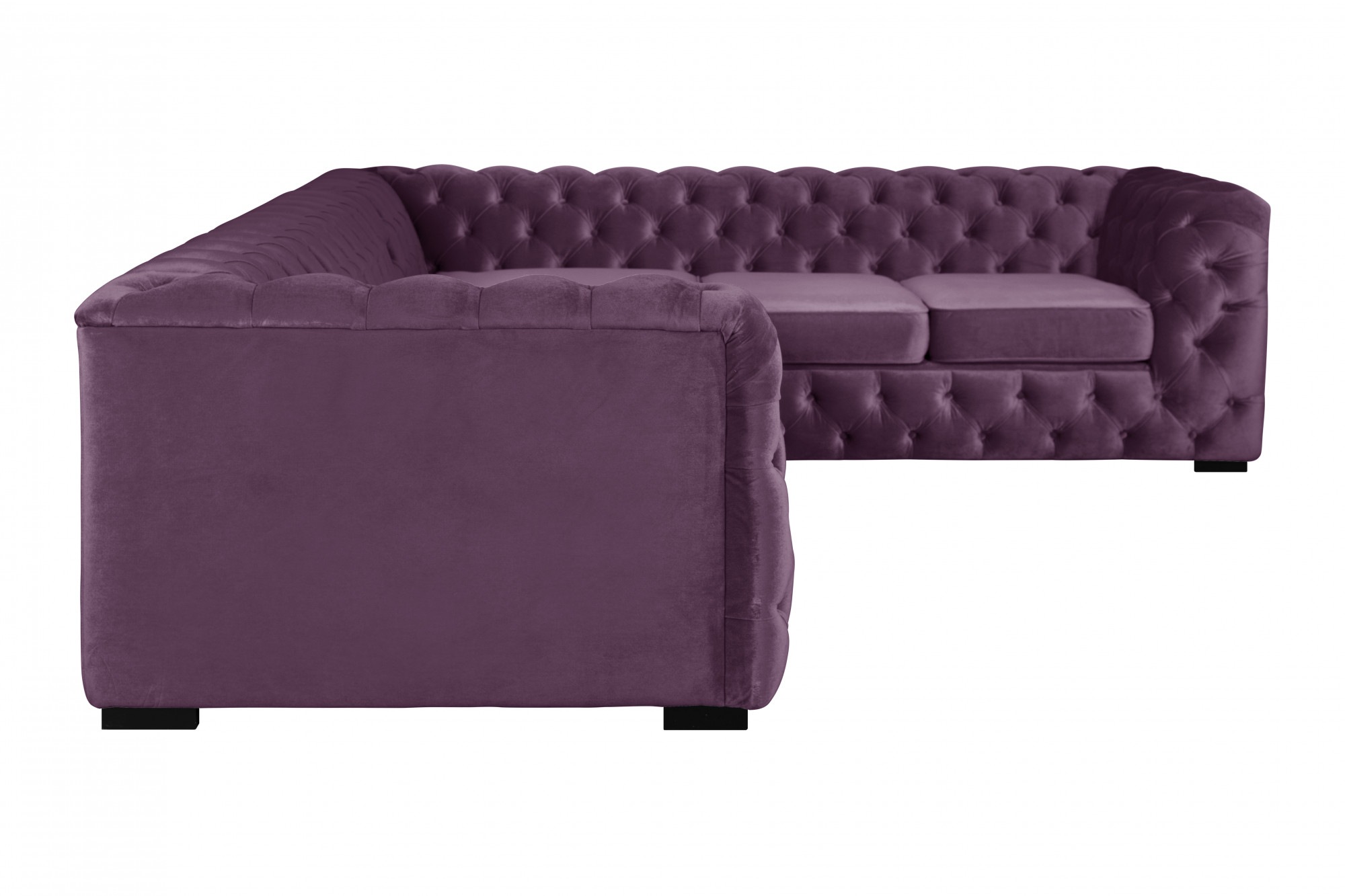 Guido Maria Kretschmer Home&Living Chesterfield-Sofa »KALINA L-Form«, hochwertig Chesterfield-Ausführung