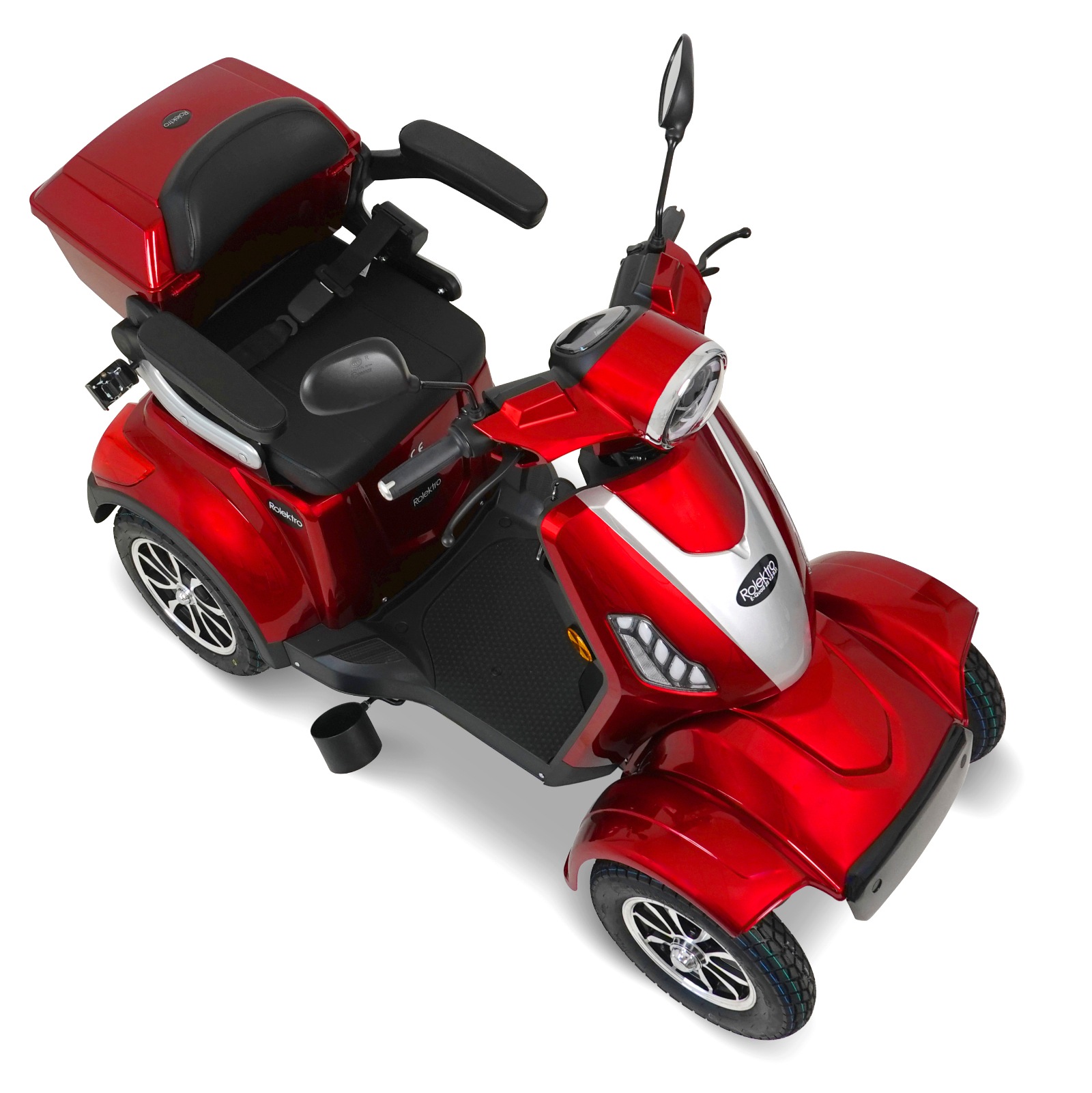 Rolektro Elektromobil »Rolektro E-Quad 15 V.2-R31 Bleigel« 1.400 W 15 km/h