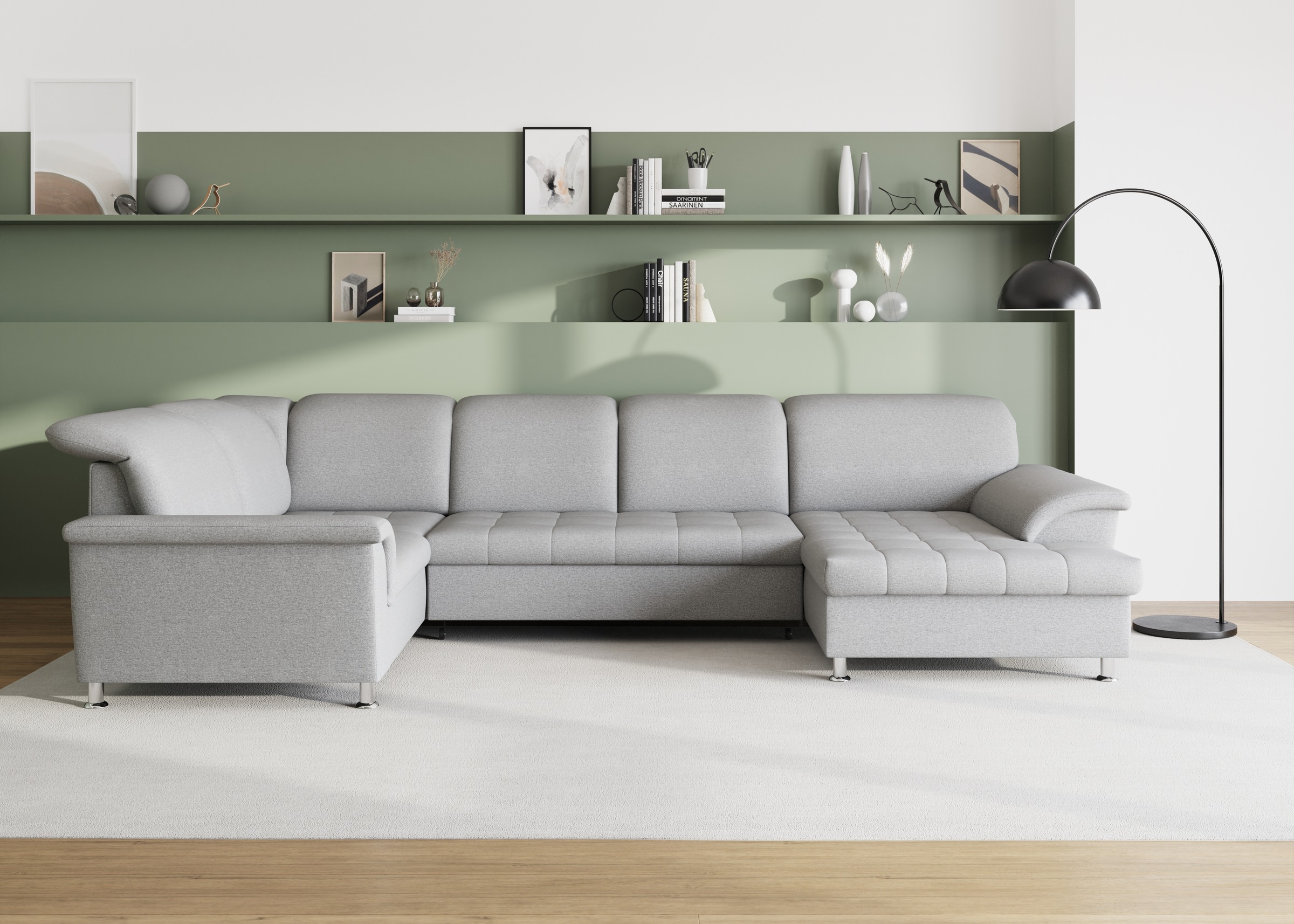 DOMO collection Wohnlandschaft »Franzi optional mit Bettfunktion, Bettkaste günstig online kaufen