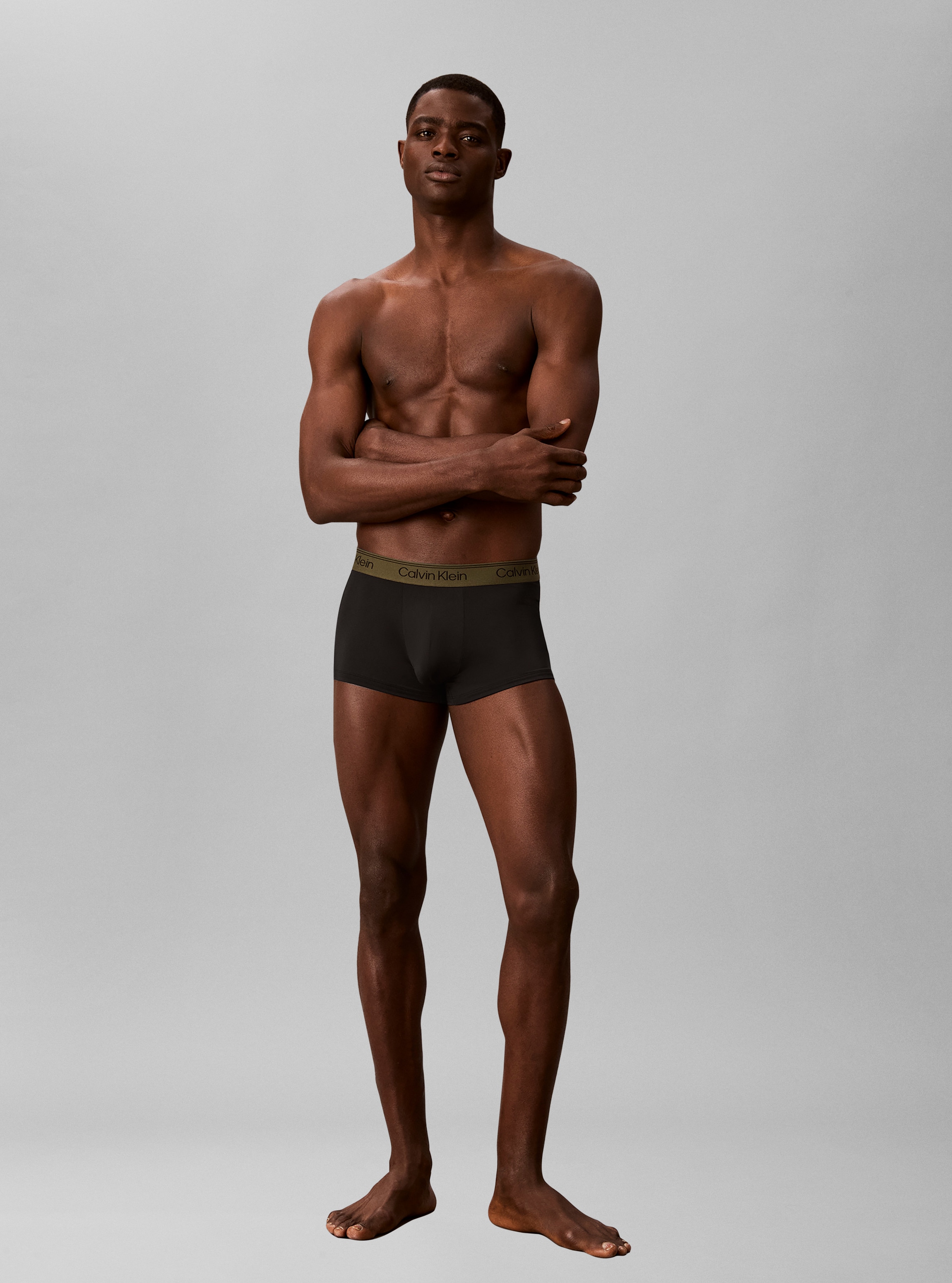 Calvin Klein Underwear Trunk »LOW RISE TRUNK 3PK« Packung, 3er-Pack,  Regular fit mit elastischem Bund