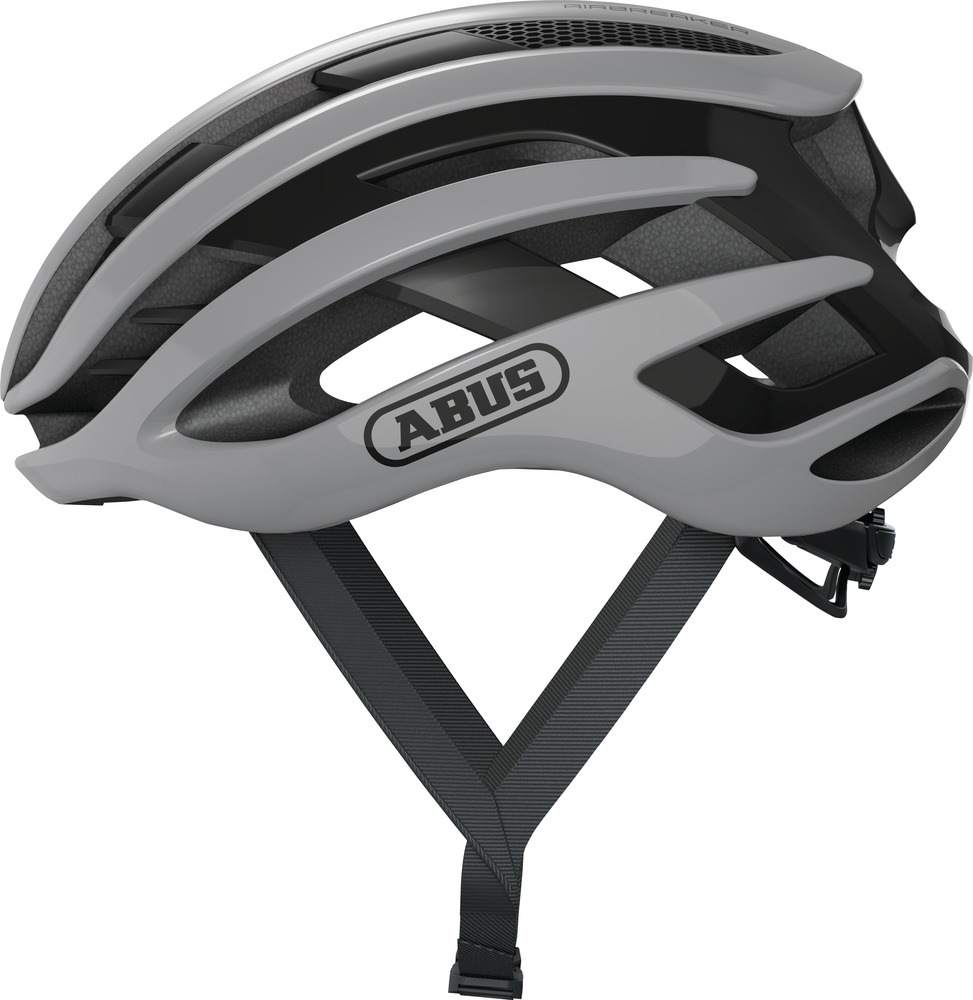 ABUS Fahrradhelm »AIRBREAKER« race grey