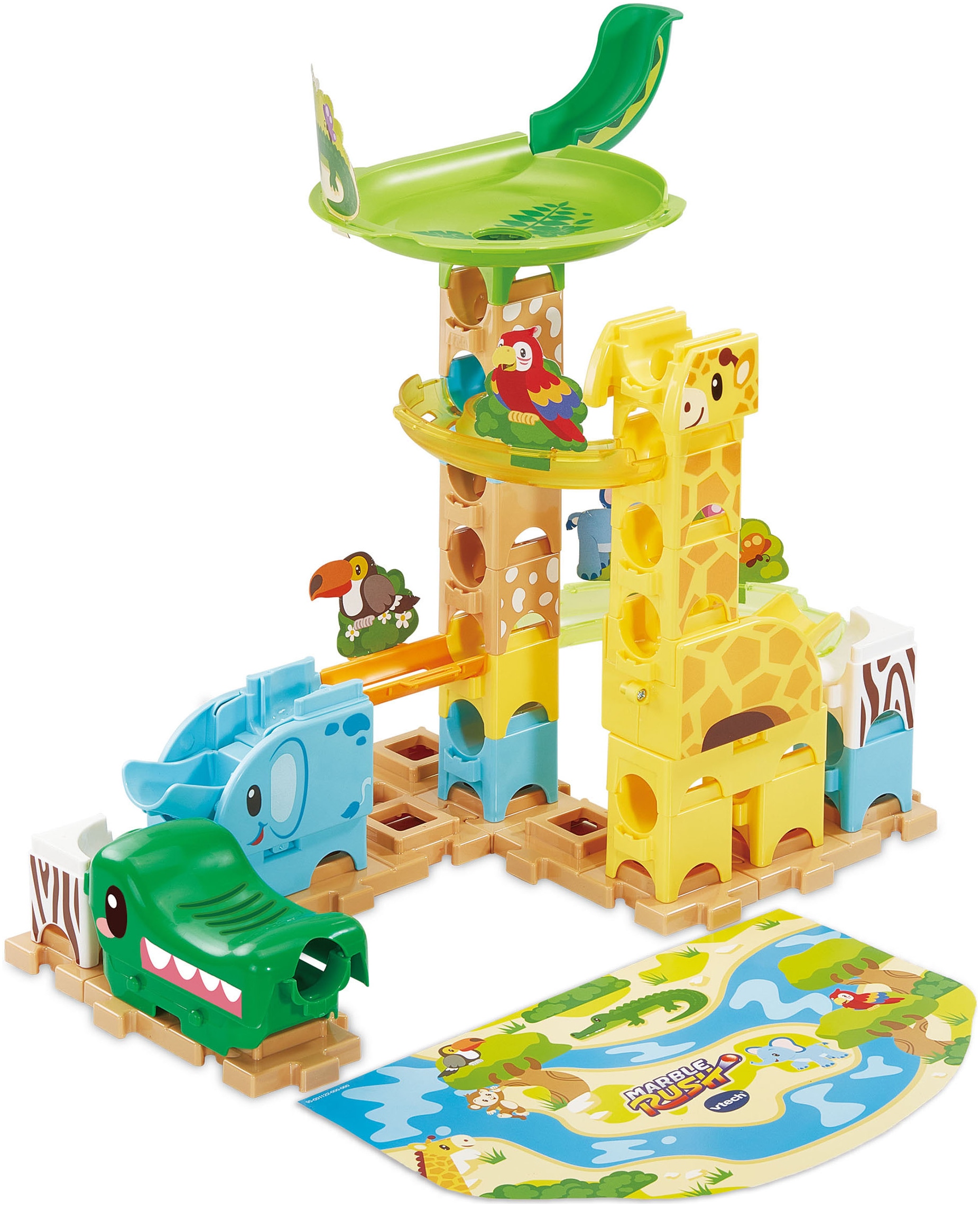 Vtech® Kugelbahn »Marble Rush - Tierisches Action Set J100«