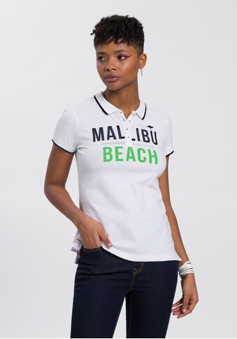 KangaROOS Poloshirt, mit großem Malibu-Beach Logo-Druck kaufen
