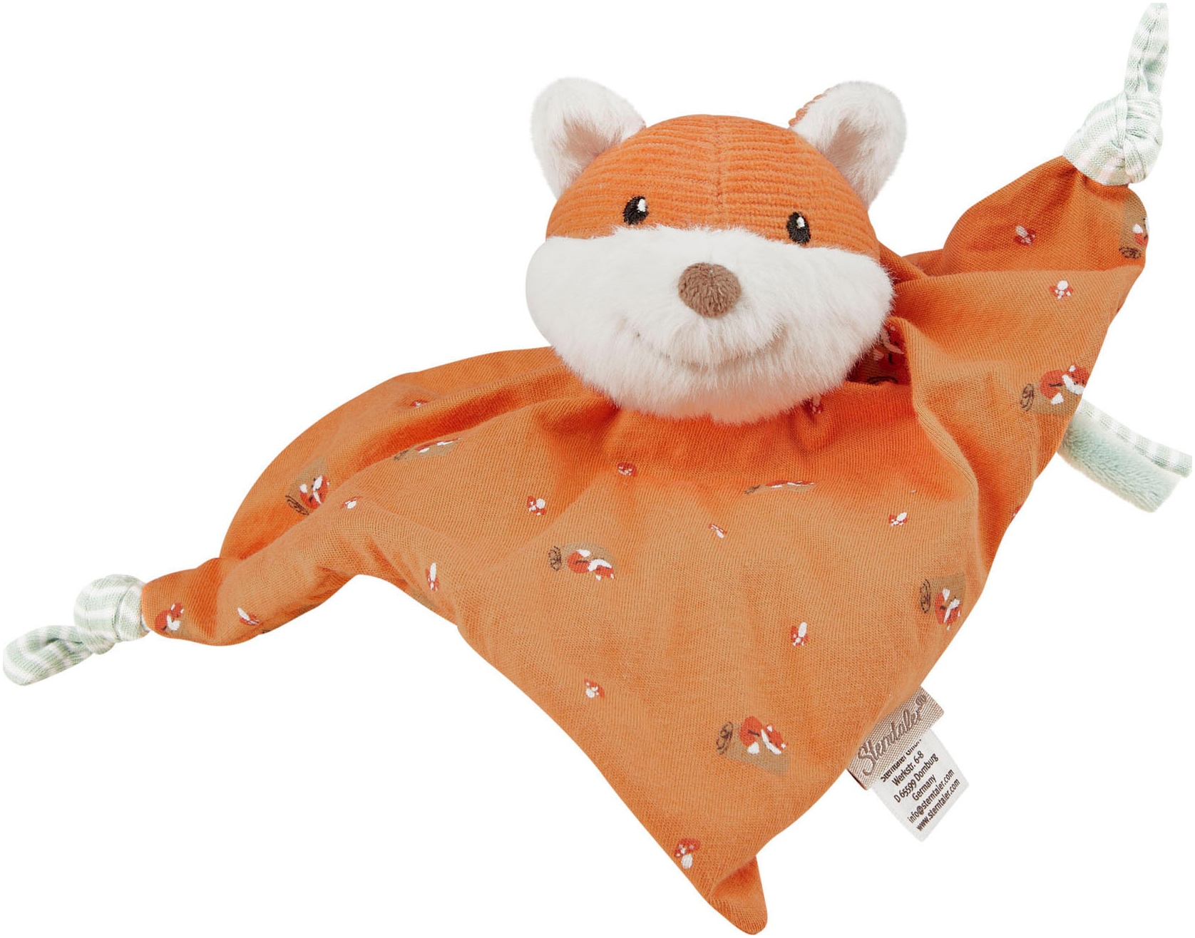 Sterntaler® Schmusetuch »Fuchs Filou S« mit Rassel