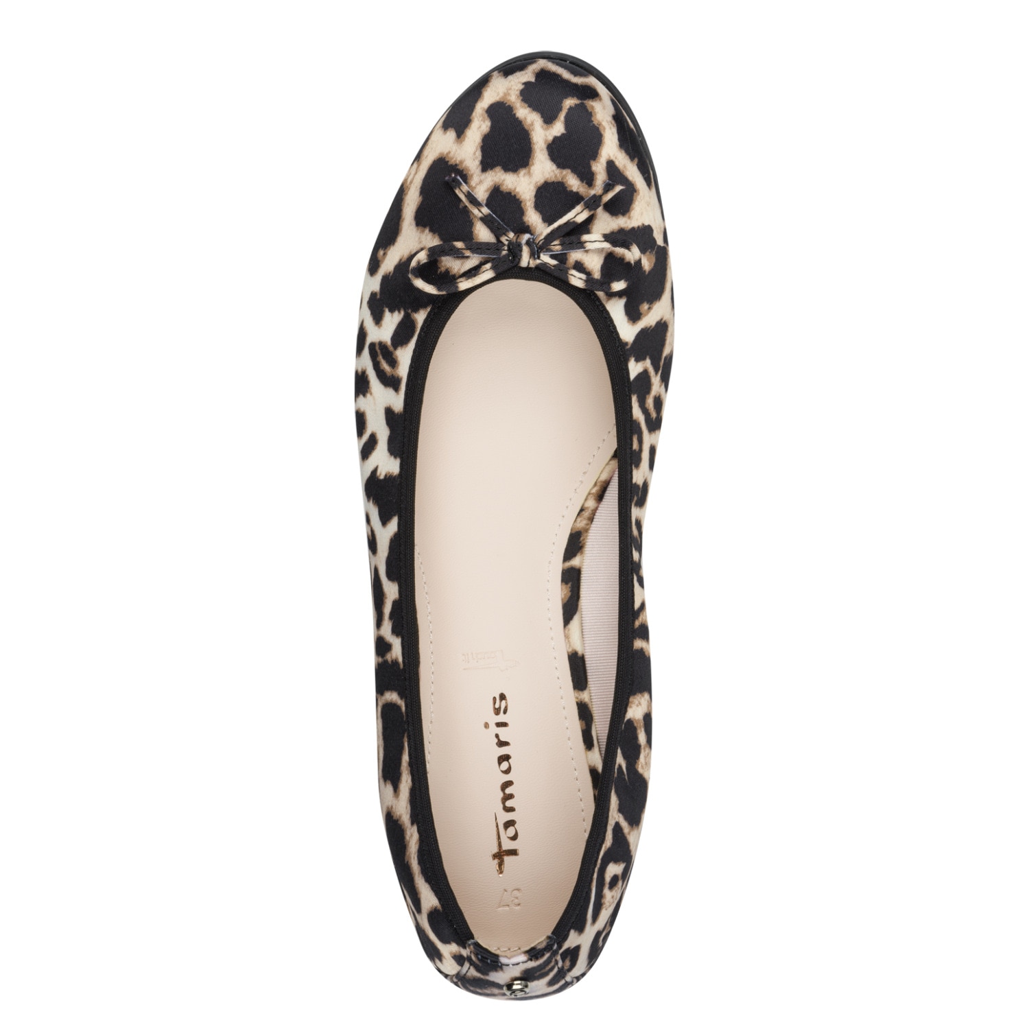 Tamaris Ballerina  , Schlupfschuh, Frühlingsschuh, Businessschuh im Animal Look