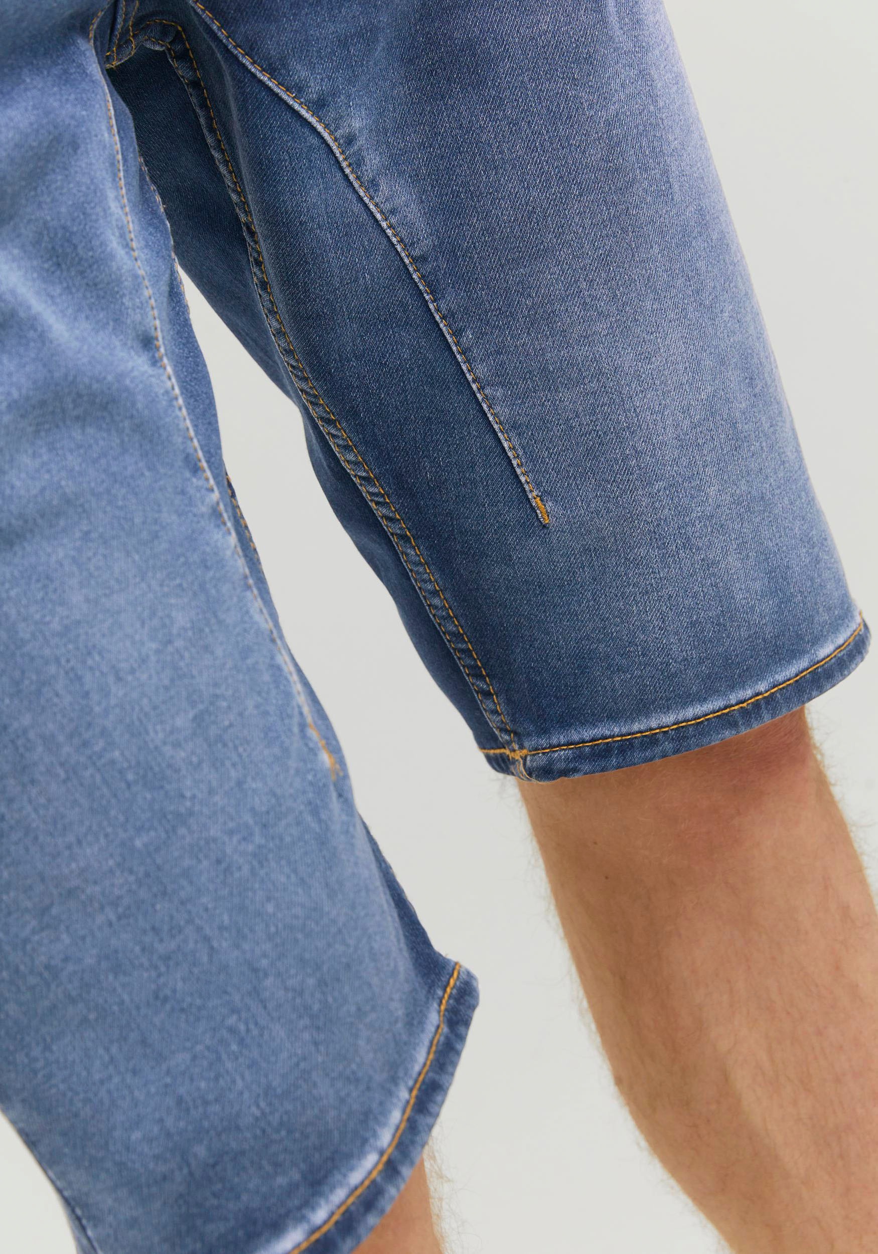 4. Bild von Jack & Jones Jeansshorts »JJISCALE JJLONG SHORTS GE 608 I.K SN«