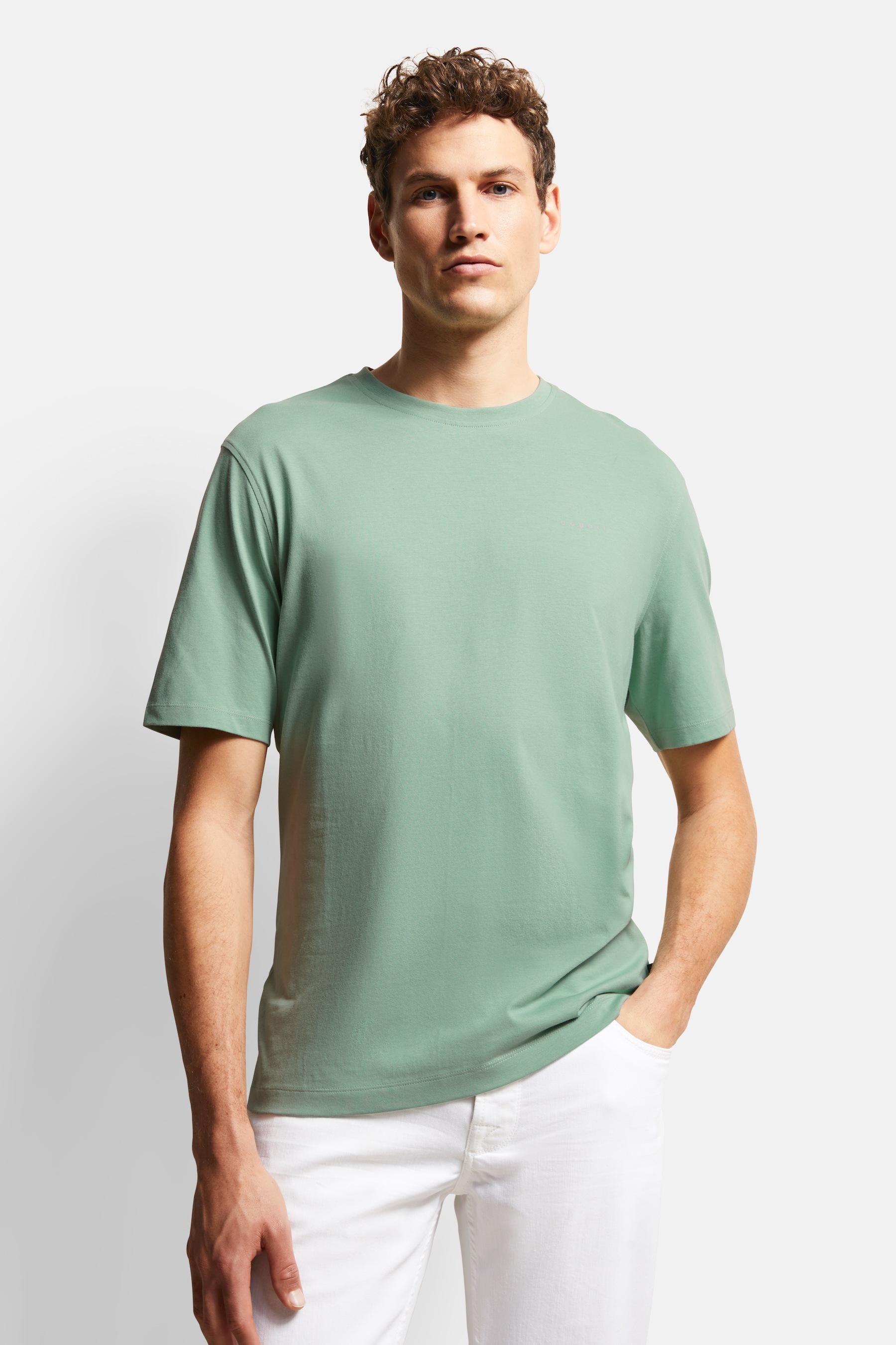 T-Shirt mit moderner Passform, Gr. S, mint