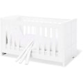 Pinolino® Babymöbel-Set »Polar«, (Spar-Set, 2 St.), extrabreit; mit Kinderbett und Wickelkommode