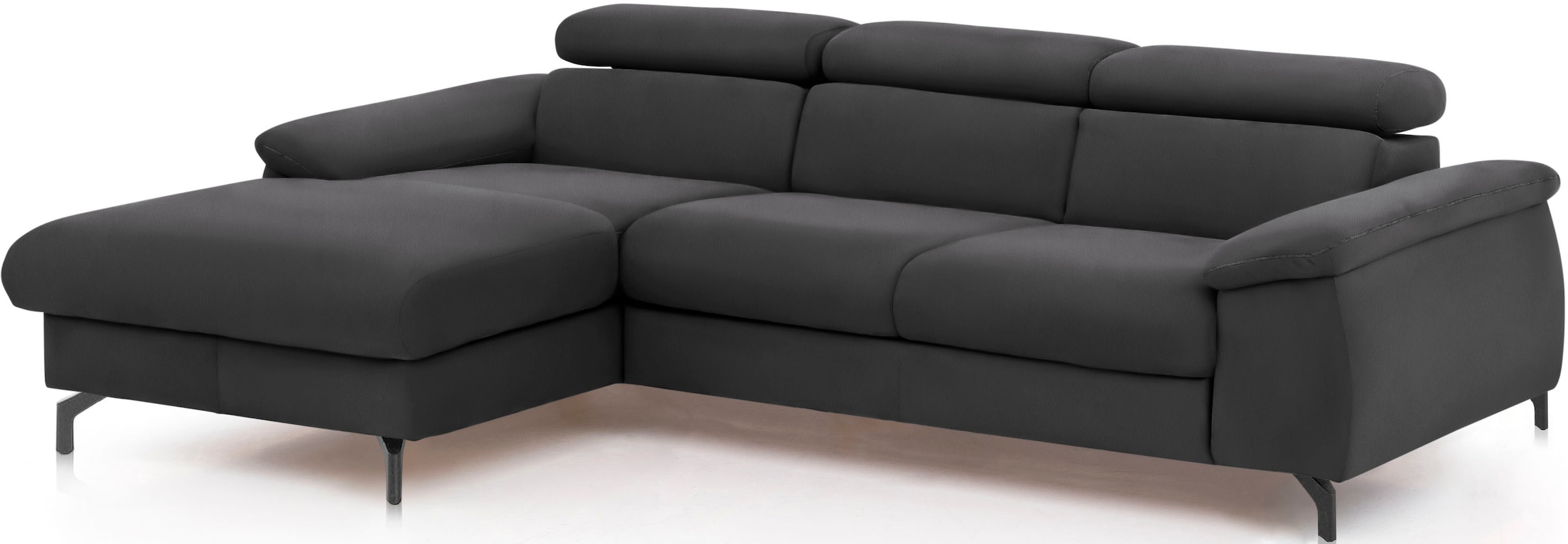 COTTA Ecksofa »Kitty L-Form«, mit Kopfteilverstellung, wahlweise mit Bettfunktion & Bettkasten