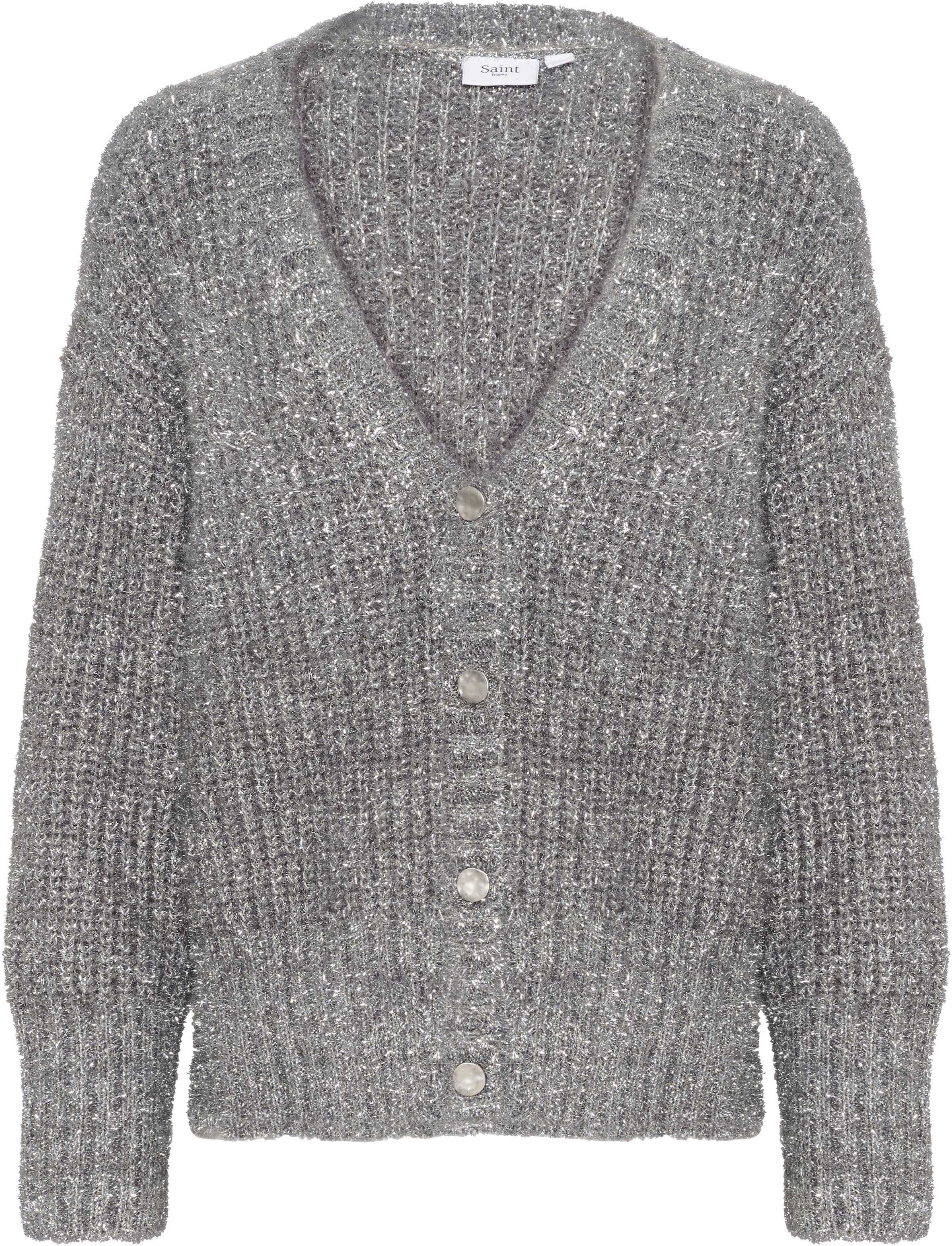 Saint Tropez Strickjacke »HalfaSZ Cardigan« mit Glitzereffekt