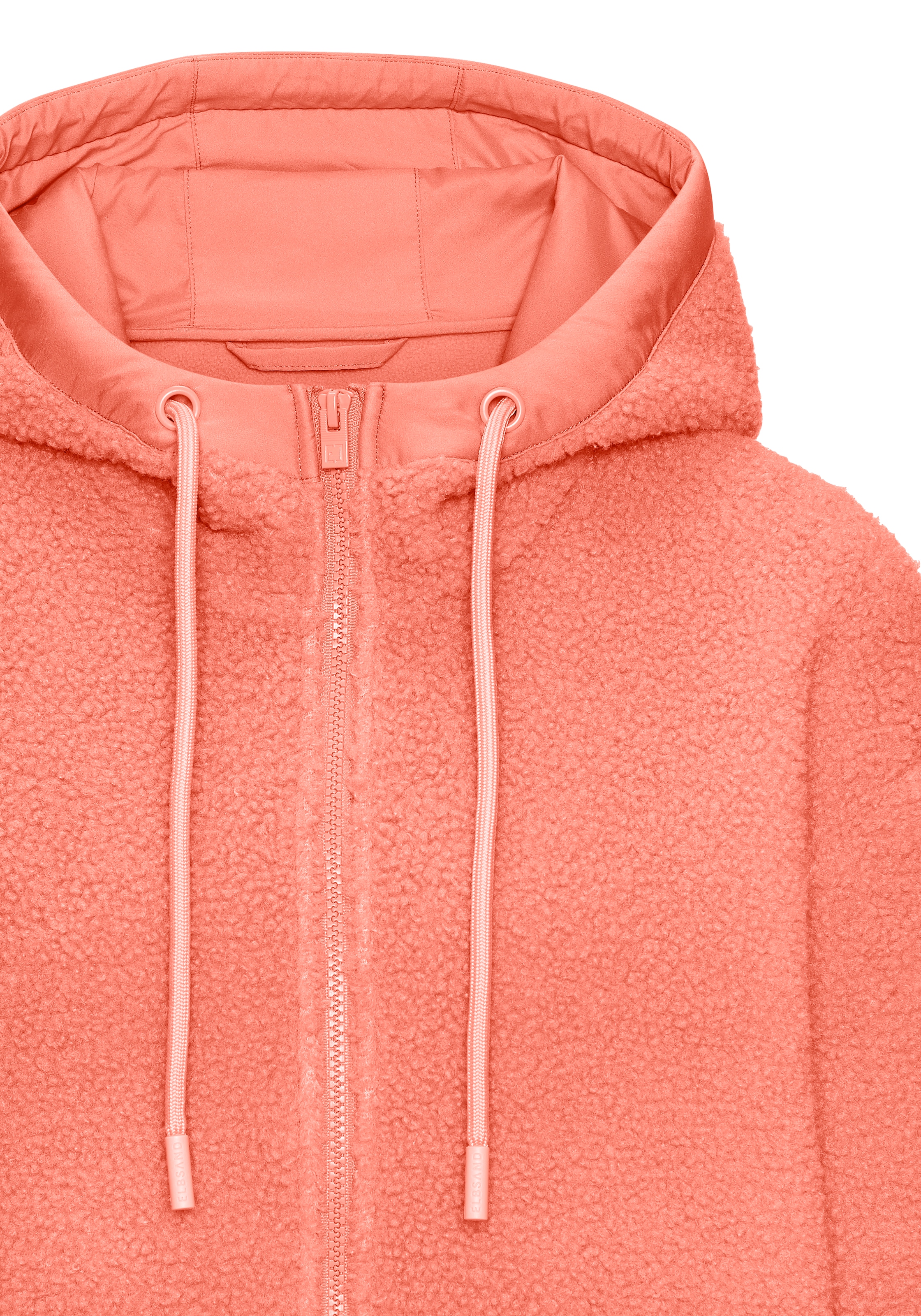 Elbsand Fleecejacke mit Kapuze mit Kapuze