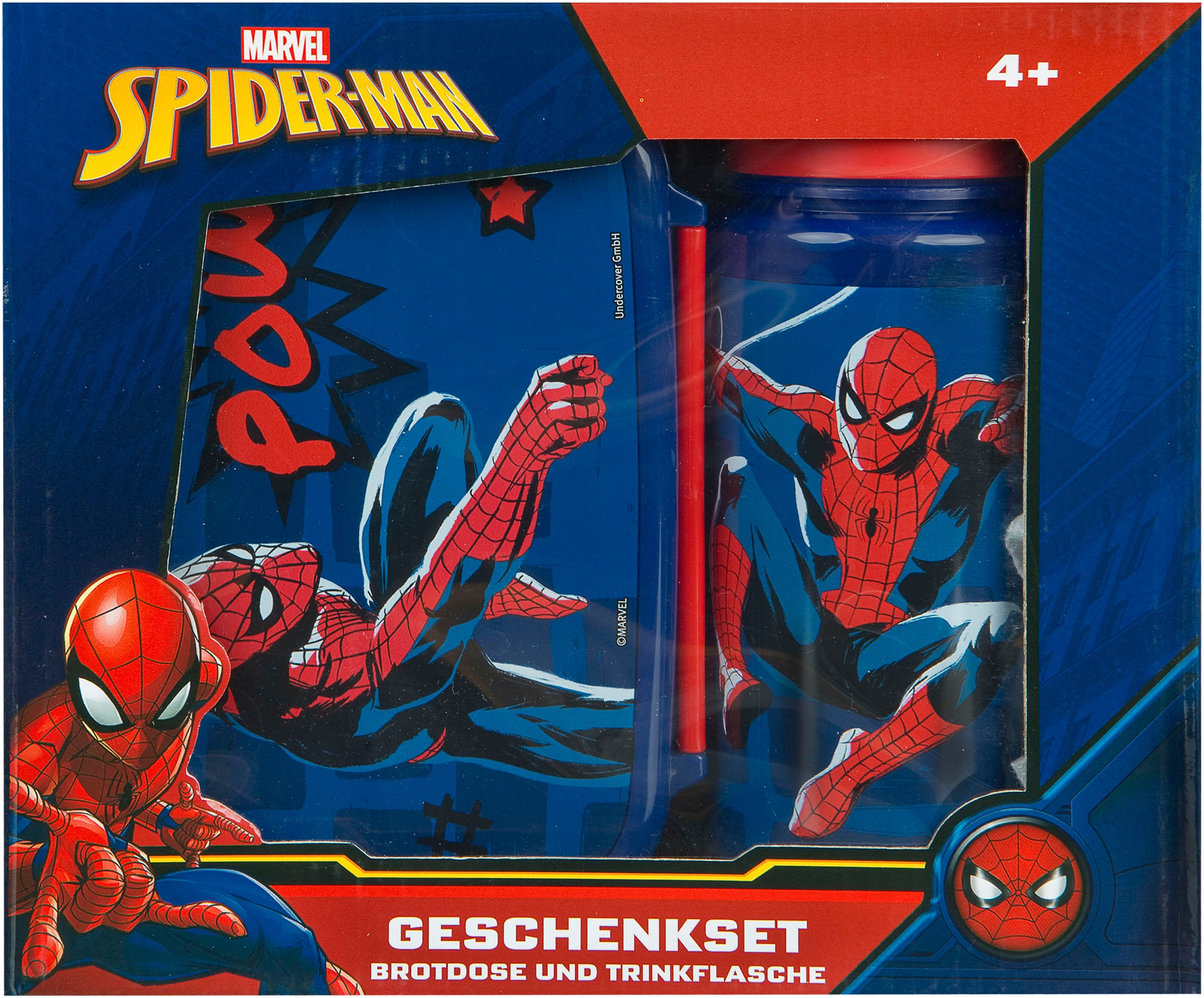 Scooli Lunchbox »Spider-Man«, (Set, 2 tlg.), mit Trinkflasche günstig online kaufen