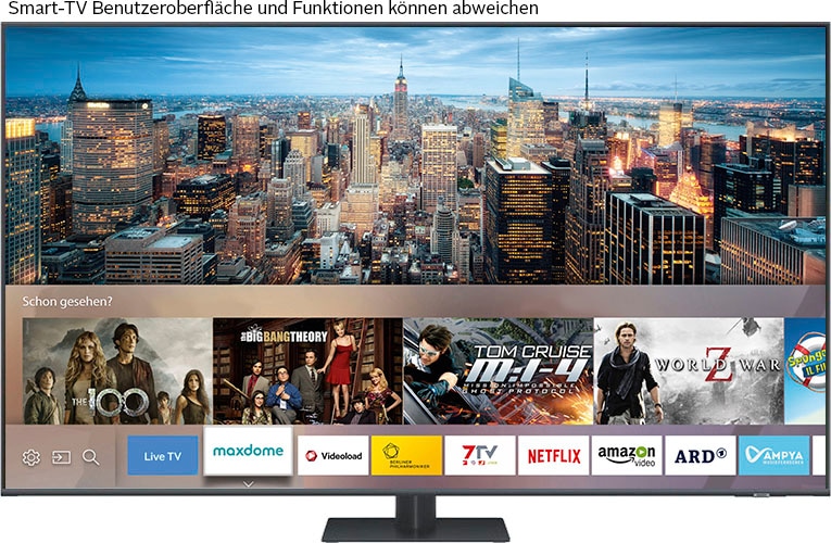 Samsung LED-Fernseher, 214 cm/85 online Smart-TV, Quantum Hub bestellen Prozessor 4K,Quantum Zoll, HDR,Gaming