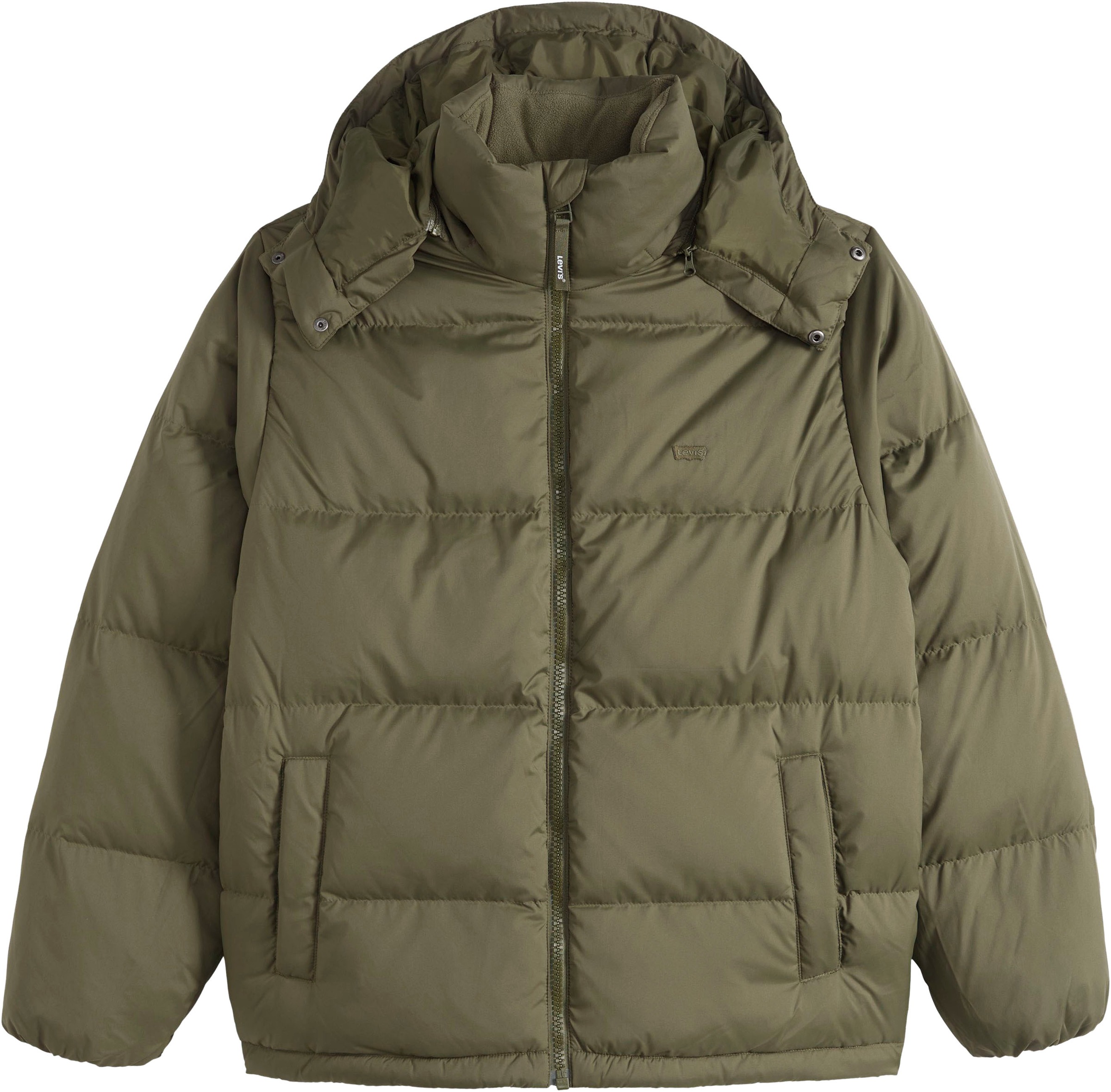 Levi's® Steppjacke »ROCKWELL HOODED PUFFER 1« mit Kapuze Hoher Stehkragen, wattiert und mit wärmendem Fleece gefüttert