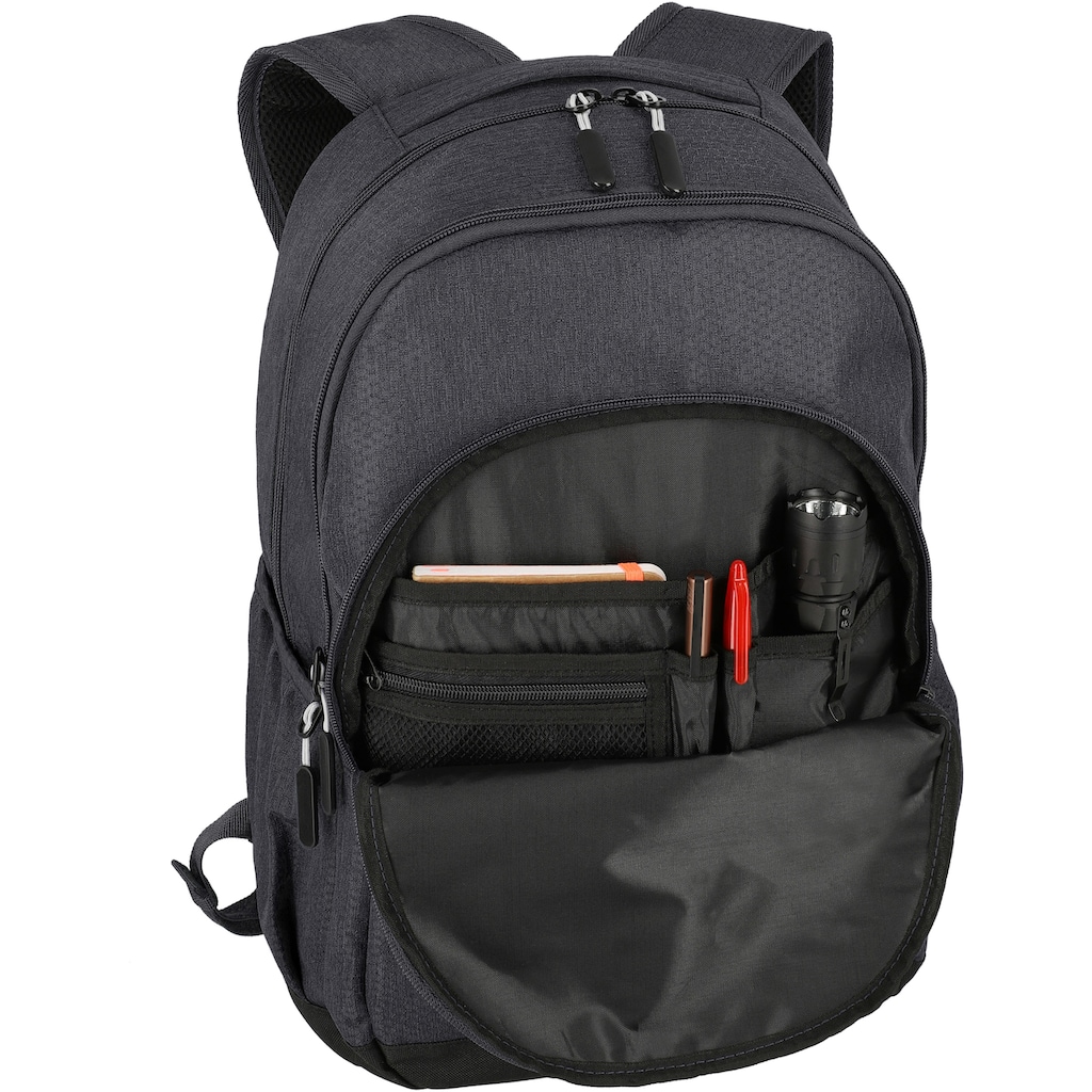 travelite Laptoprucksack »Kick Off L, 45 cm, anthrazit«