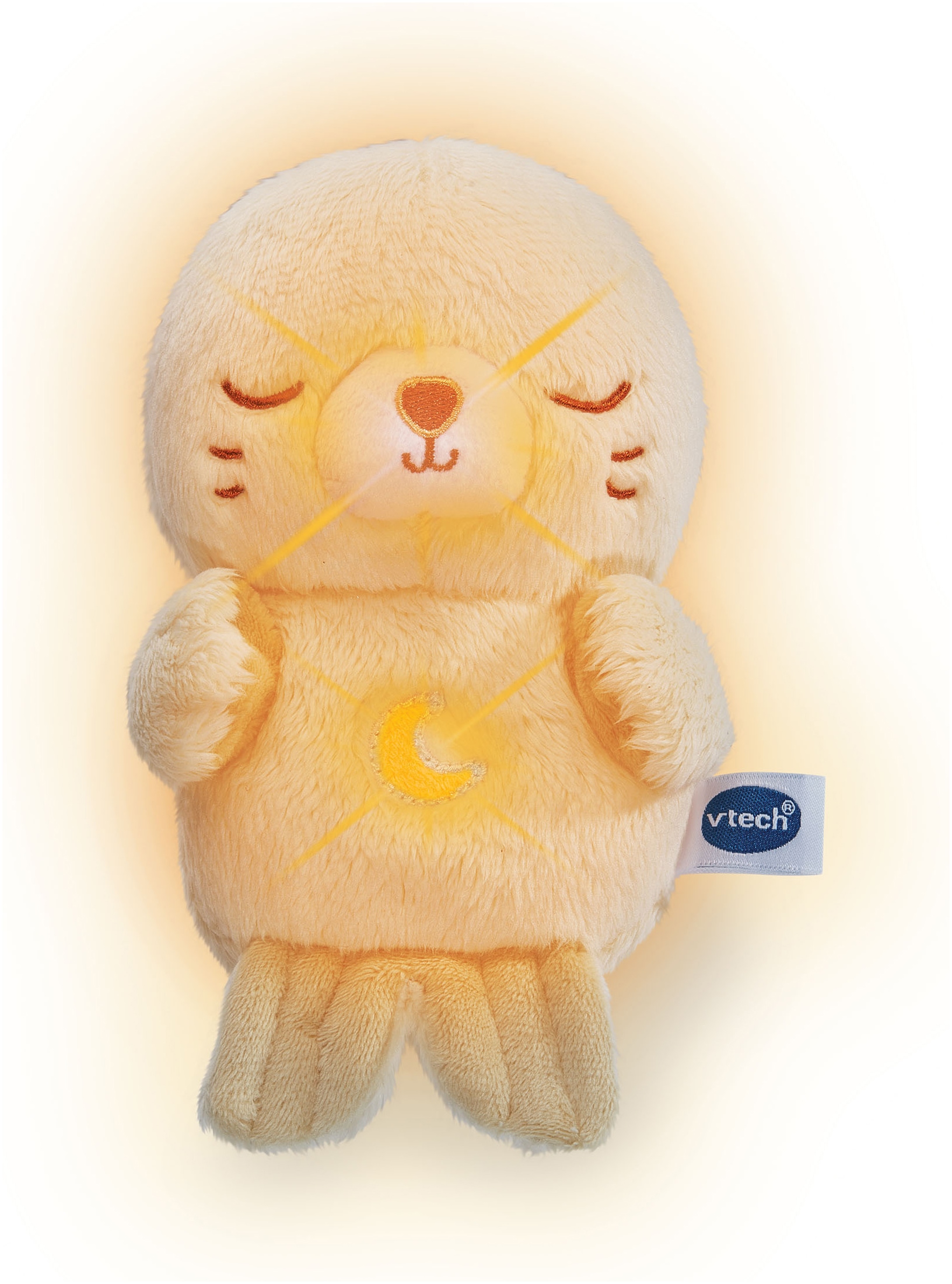 Vtech® Plüschfigur »Vtech Baby, Kuschel-Robbi« Einschlafhilfe mit Naturgeräuschen und klassischer Musik