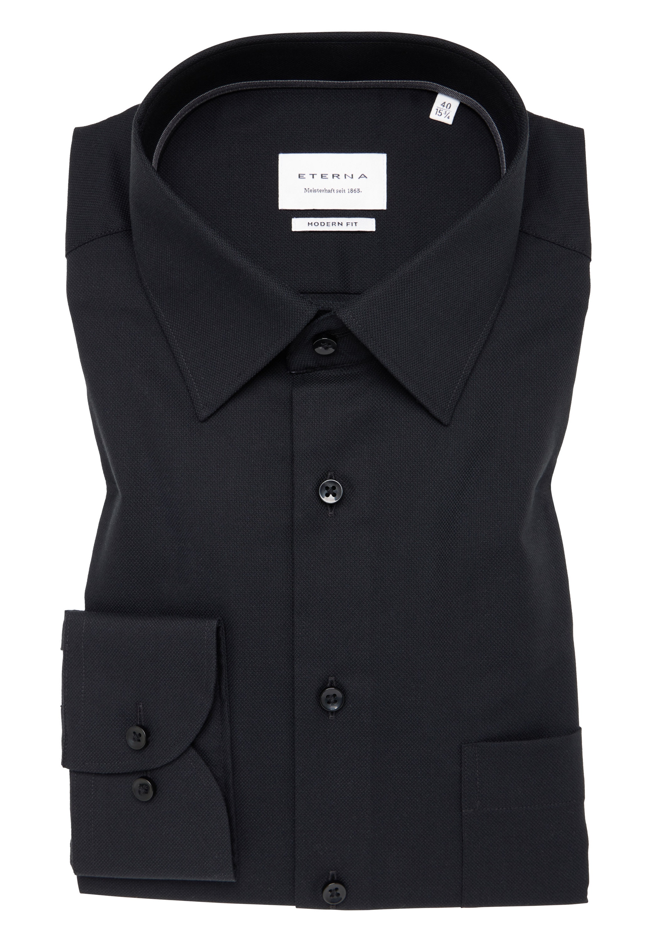 Eterna Langarmhemd »MODERN FIT«, NON IRON (bügelfrei)
