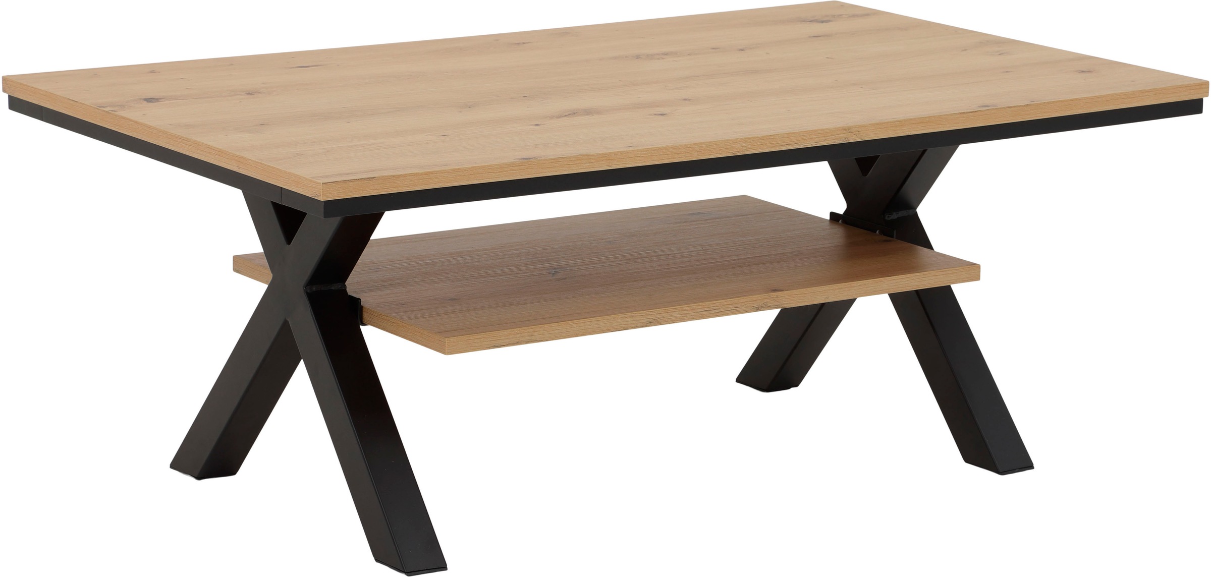 HELA Couchtisch »MATS« 1 Stk. tlg. großer Ablageboden günstig online kaufen