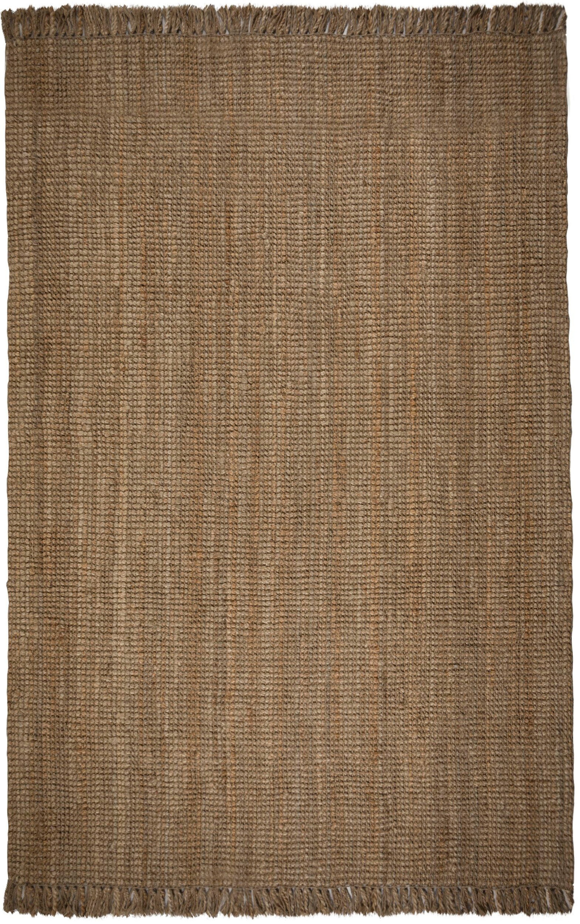 FLAIR RUGS Teppich »Jute Boucle«, rechteckig, 7 mm Höhe, aus 100% Jute, mit günstig online kaufen