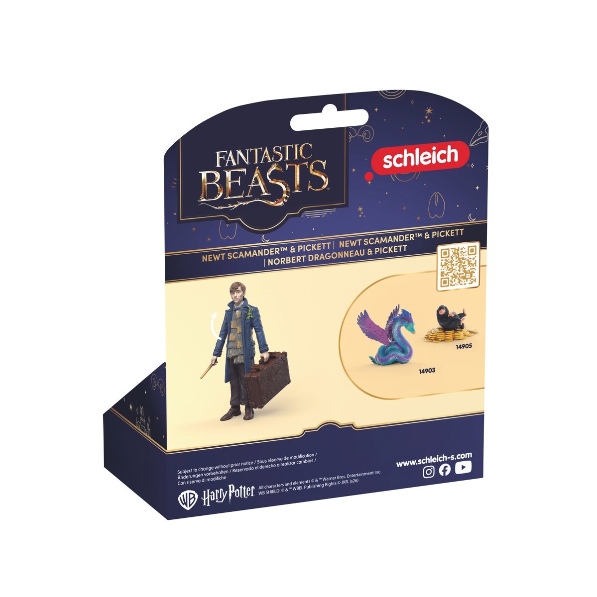 Schleich® Spielfigur »HARRY POTTER™ , Newt Scamander™ & Pickett (42743)«