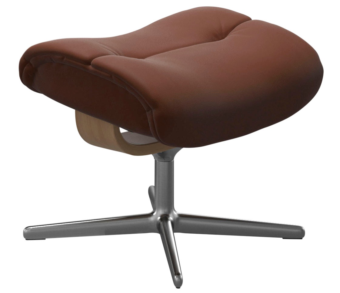 Stressless® Fußhocker »Sunrise«, mit Cross Base, Größe S, M & L, Holzakzent Eiche