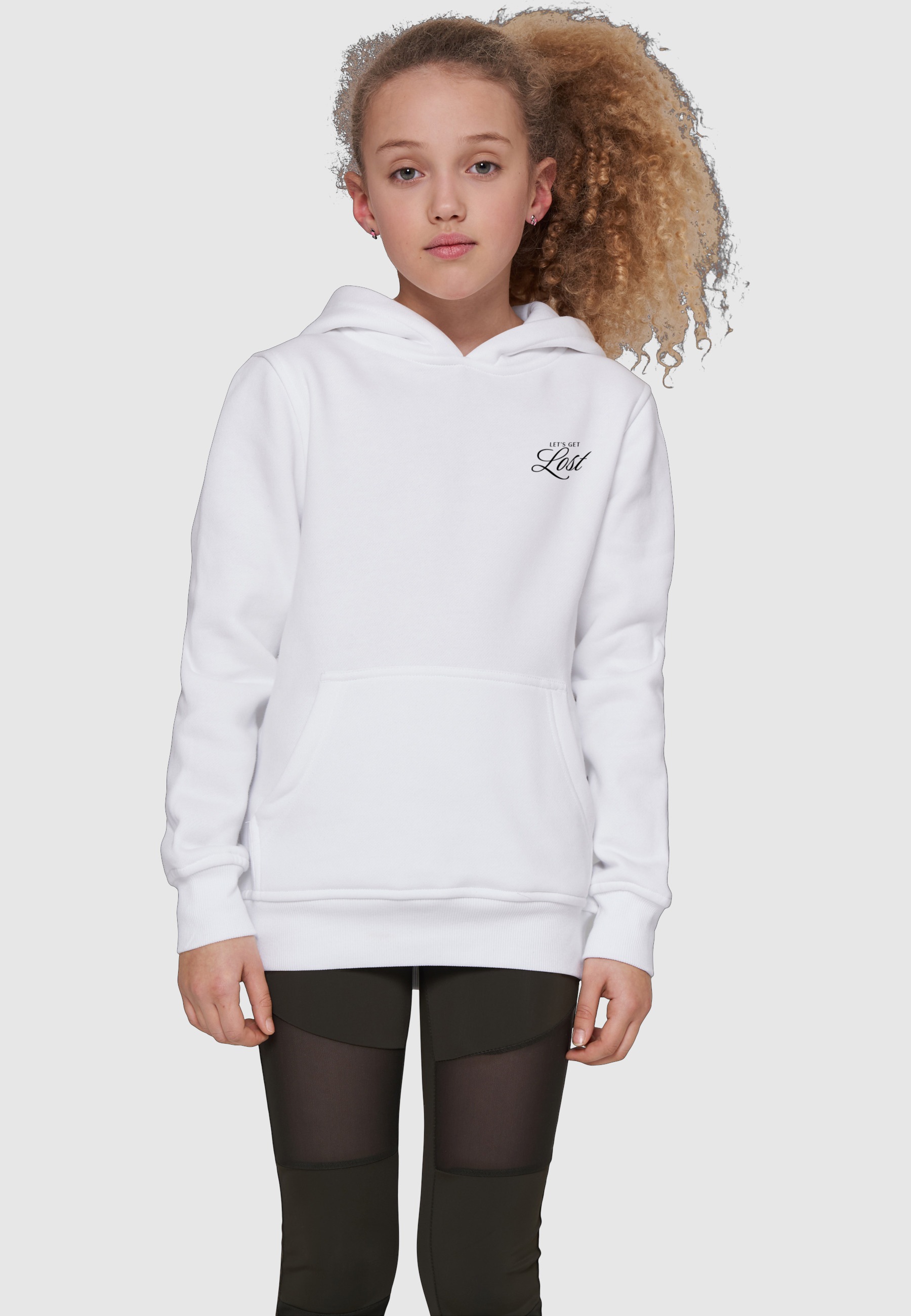 MisterTee Kapuzenpullover »MisterTee Lost Flowers Basic Kids Hoody« 1 Stk.