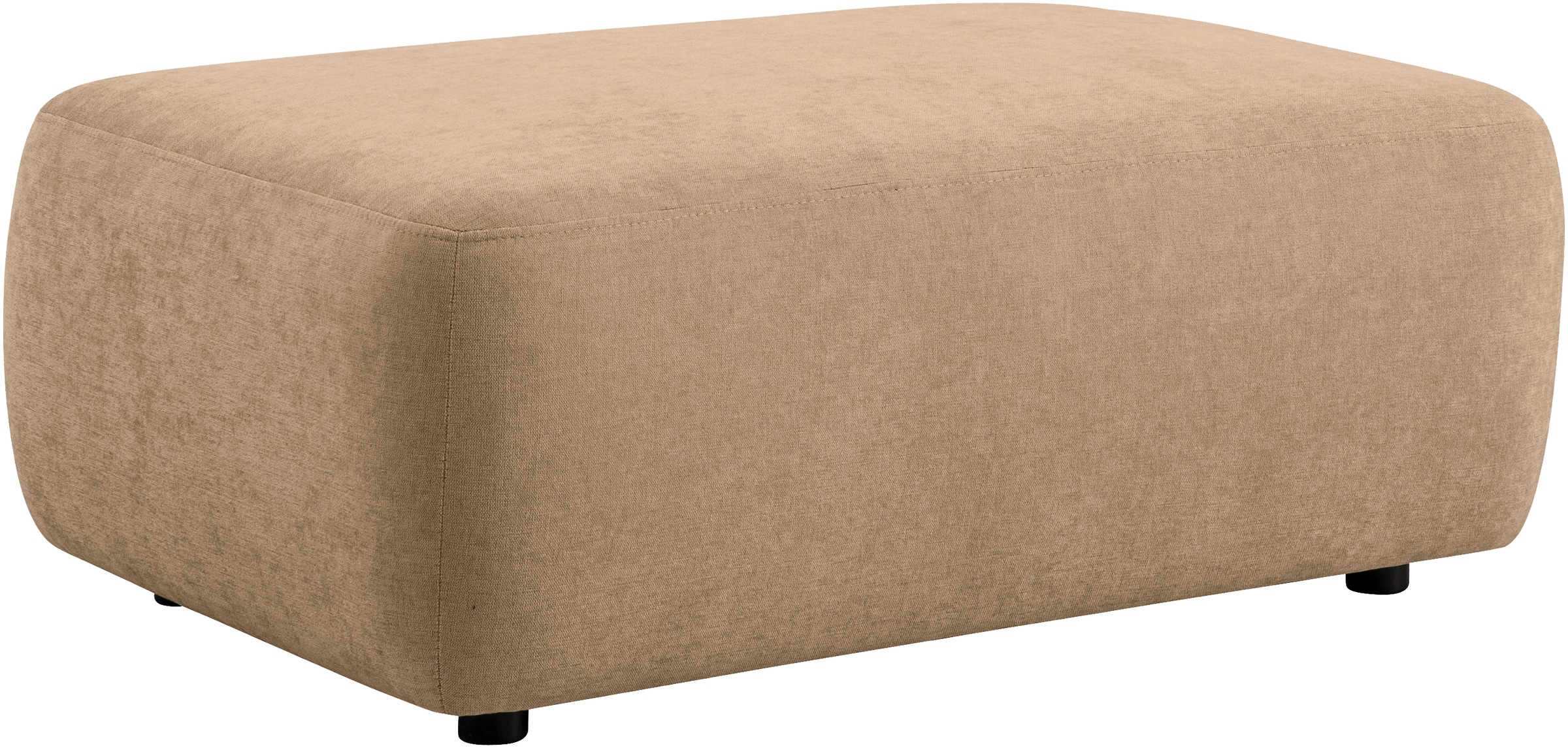INOSIGN Polsterhocker »Torge, Hocker in Cord, Samtvelours oder Struktur«, p günstig online kaufen