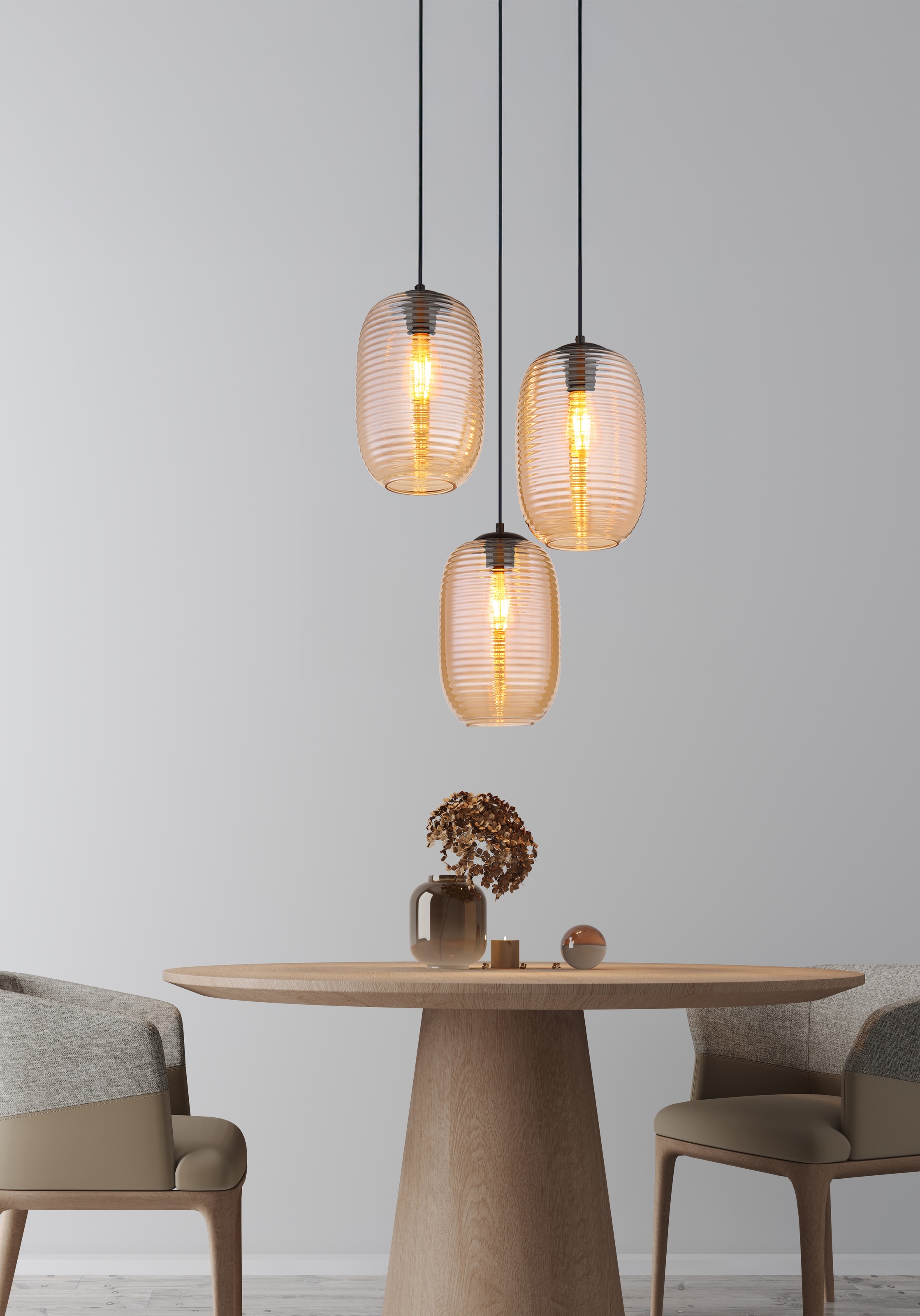 GLOBO LIGHTING Hängeleuchte »JEFREY« E27 1 Stk. Hängelampe Esszimmer-Leucht günstig online kaufen