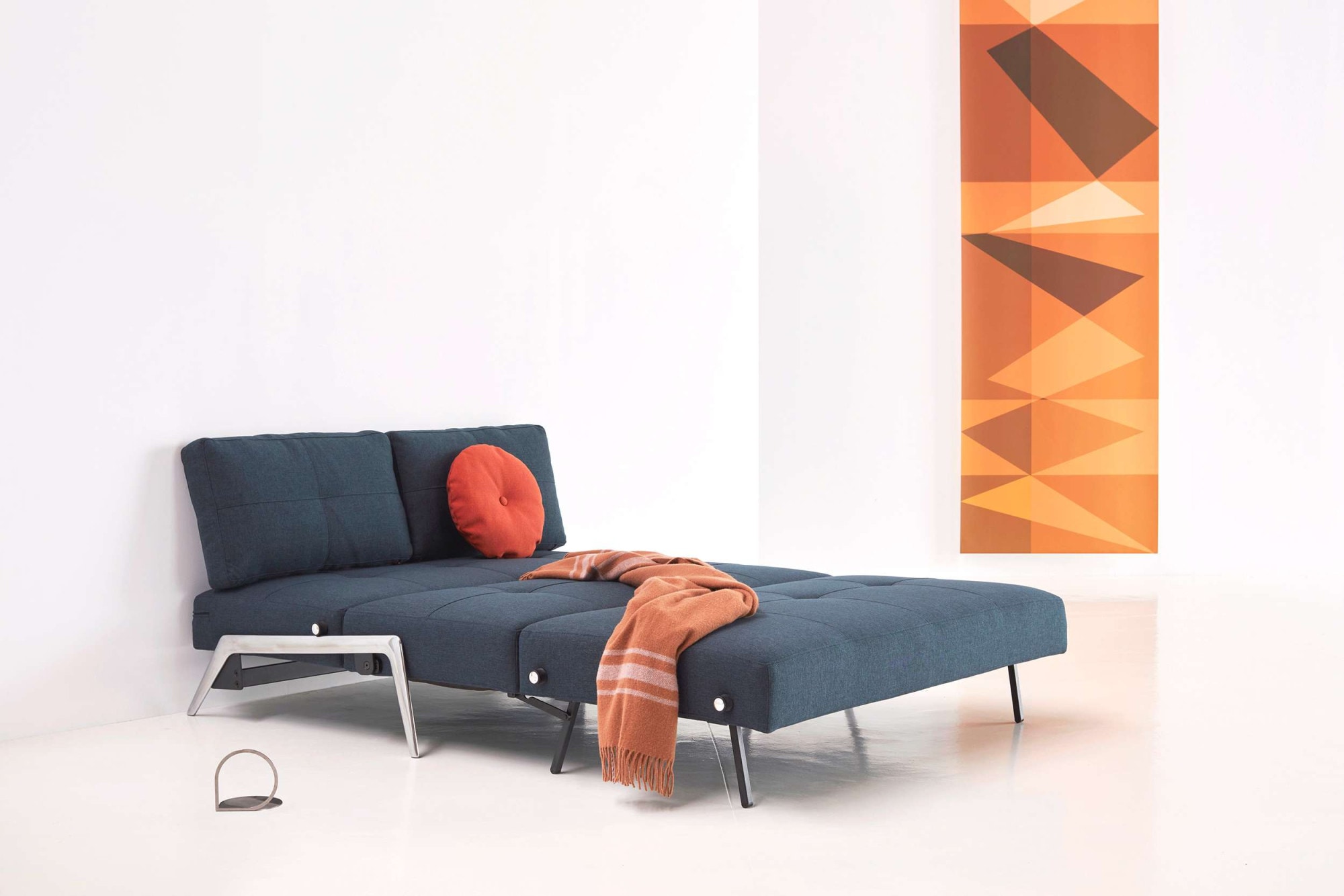 INNOVATION LIVING ™ Schlafsofa »Cubed Klappsofa, hochwertige Schlaffunktion, Design und extra Komfort«, Frontauszug, sehr platzsparend, abgewinkelt Sitzen, waagerecht liegen