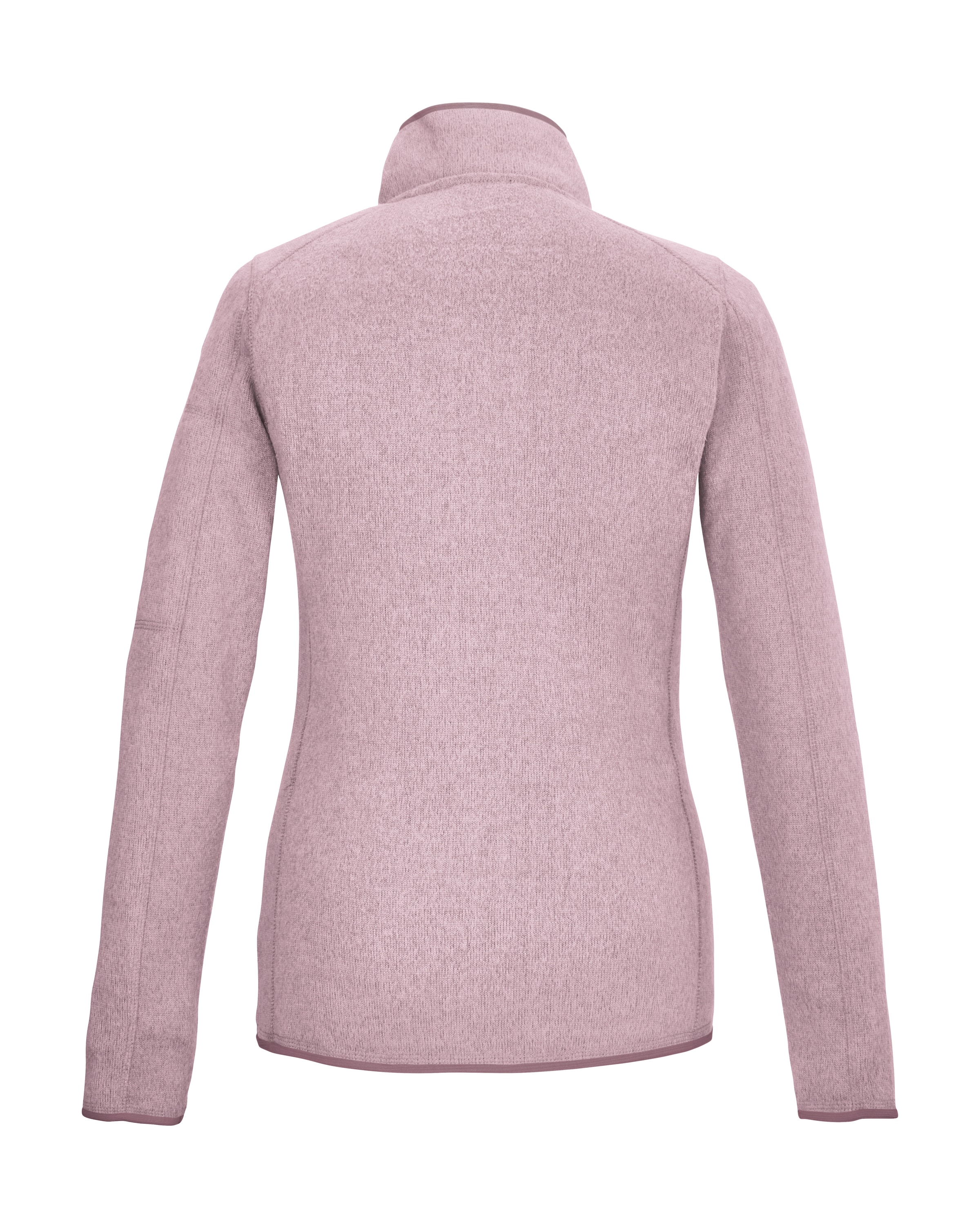 Killtec Fleecejacke »KOW 111 WMN KNT FLC JCKT«, Strickfleecejacke, Melange-Optik, Stretch, verschließbare Taschen