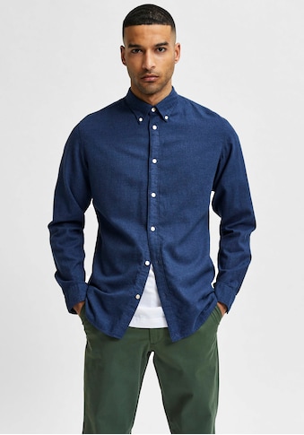 SELECTED HOMME Langarmhemd »FLANNEL SHIRT« kaufen