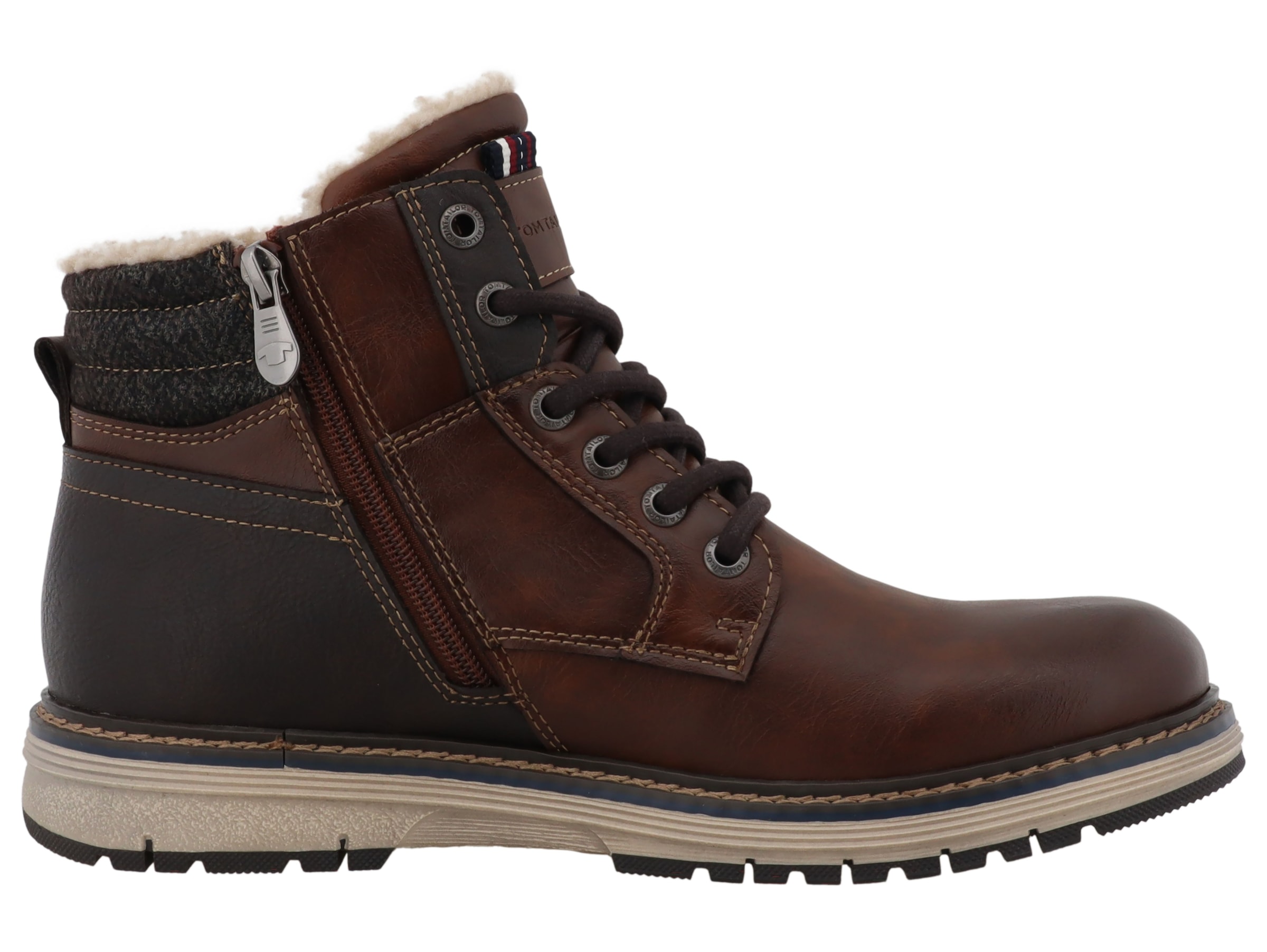 TOM TAILOR Winterboots  mit zusätzlichem Reißverschluss