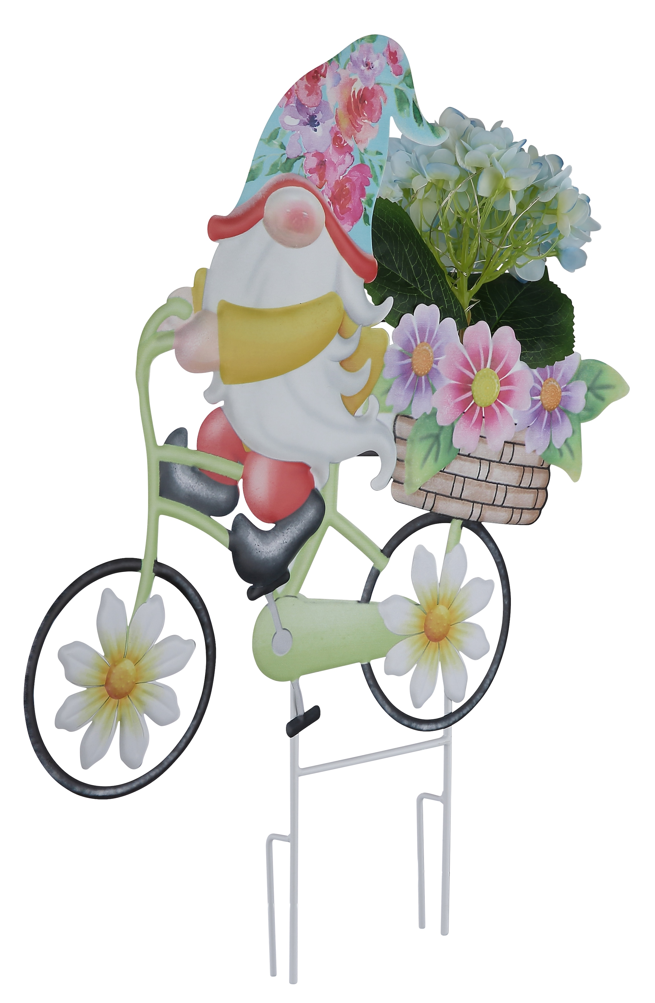 GLOBO LIGHTING LED Solarleuchte »SOLARLEUCHTE METALL BUNT, 20XLED« LED-Modul 1 Stk. Warmweiß Solar Garten Terrasse Außenbeleuchtung Dekoleuchten