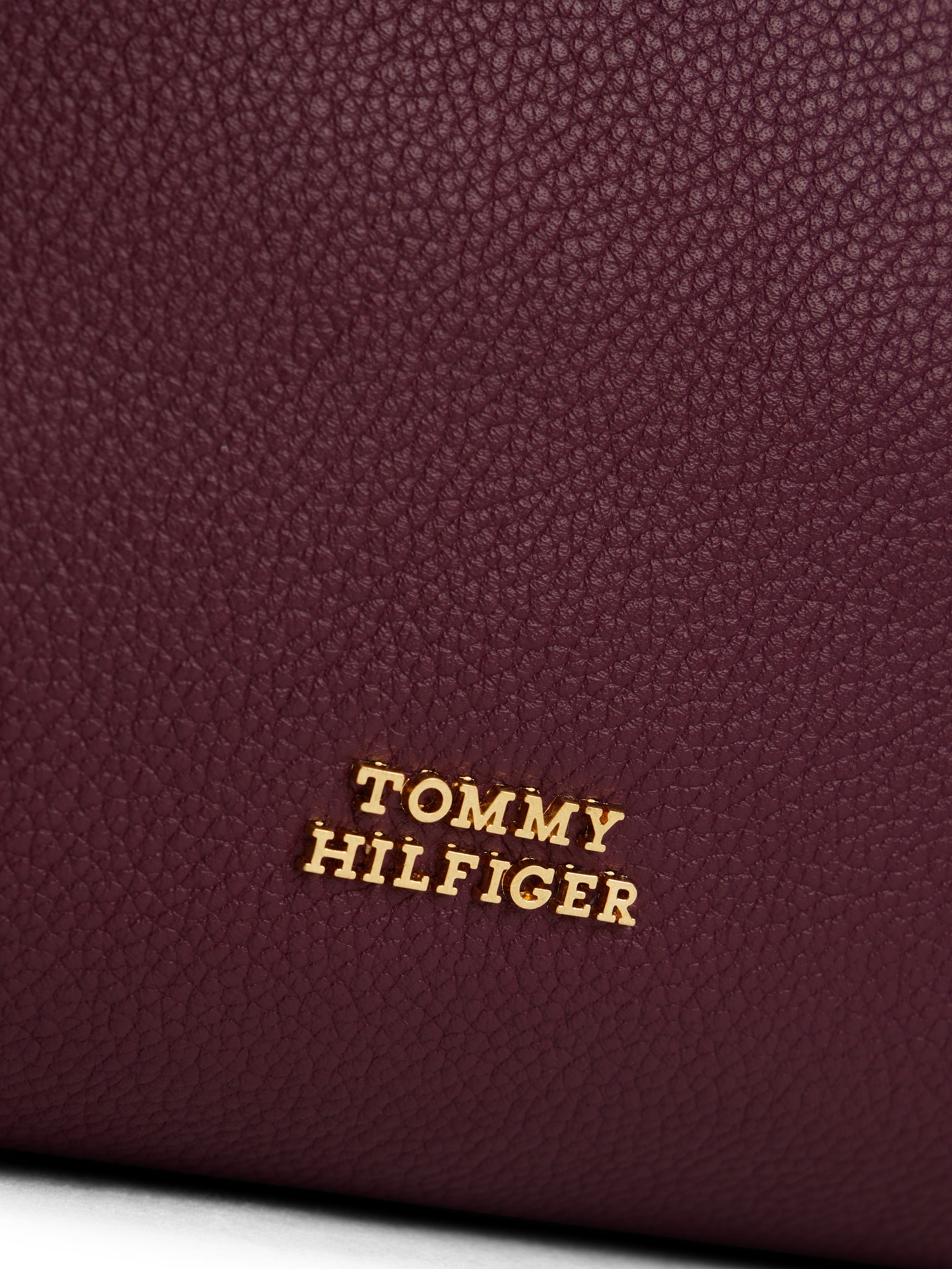 Tommy Hilfiger Schultertasche »CITY LEATHER MINI BAG« , Damen Tragetasche, Abendtasche mit breitem Tragegriff