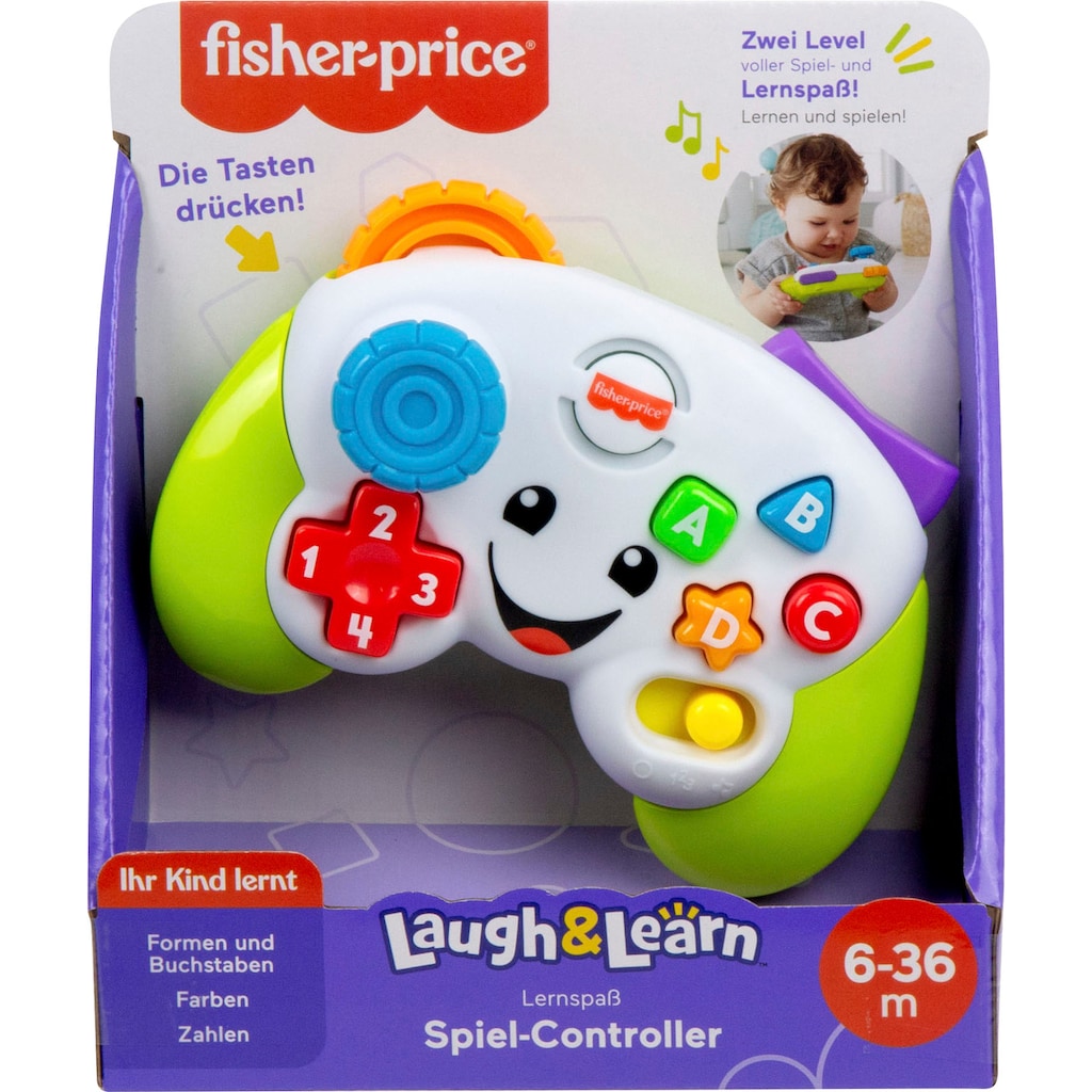 Fisher-Price® Lernspielzeug »Lernspaß Spiel-Controller«