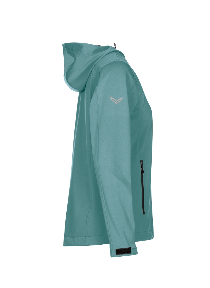 Trigema Softshelljacke »TRIGEMA Taillierte Softshell–Kapuzenjacke«, (1 St.)