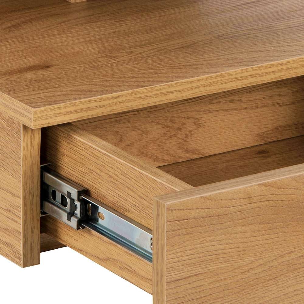 ACTONA GROUP Nachttisch »Ashlan Nachtkommode«, Nachtschrank, wandmontiert, 1 Schublade, 1 Fachboden, Metallschienen