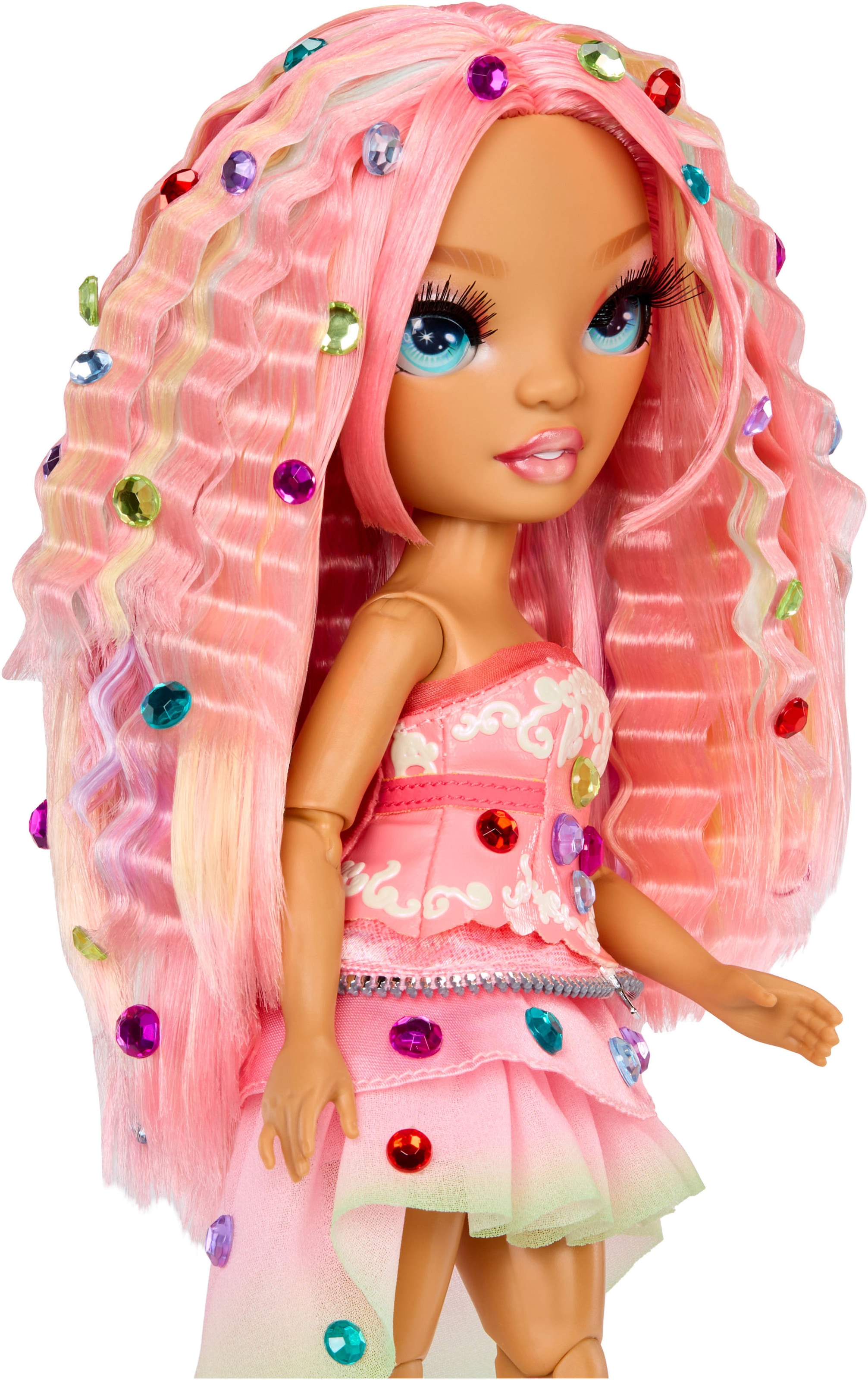 RAINBOW HIGH Anziehpuppe »Rainbow High Be Dazzling Fashion Dolls- Adeline Rose«