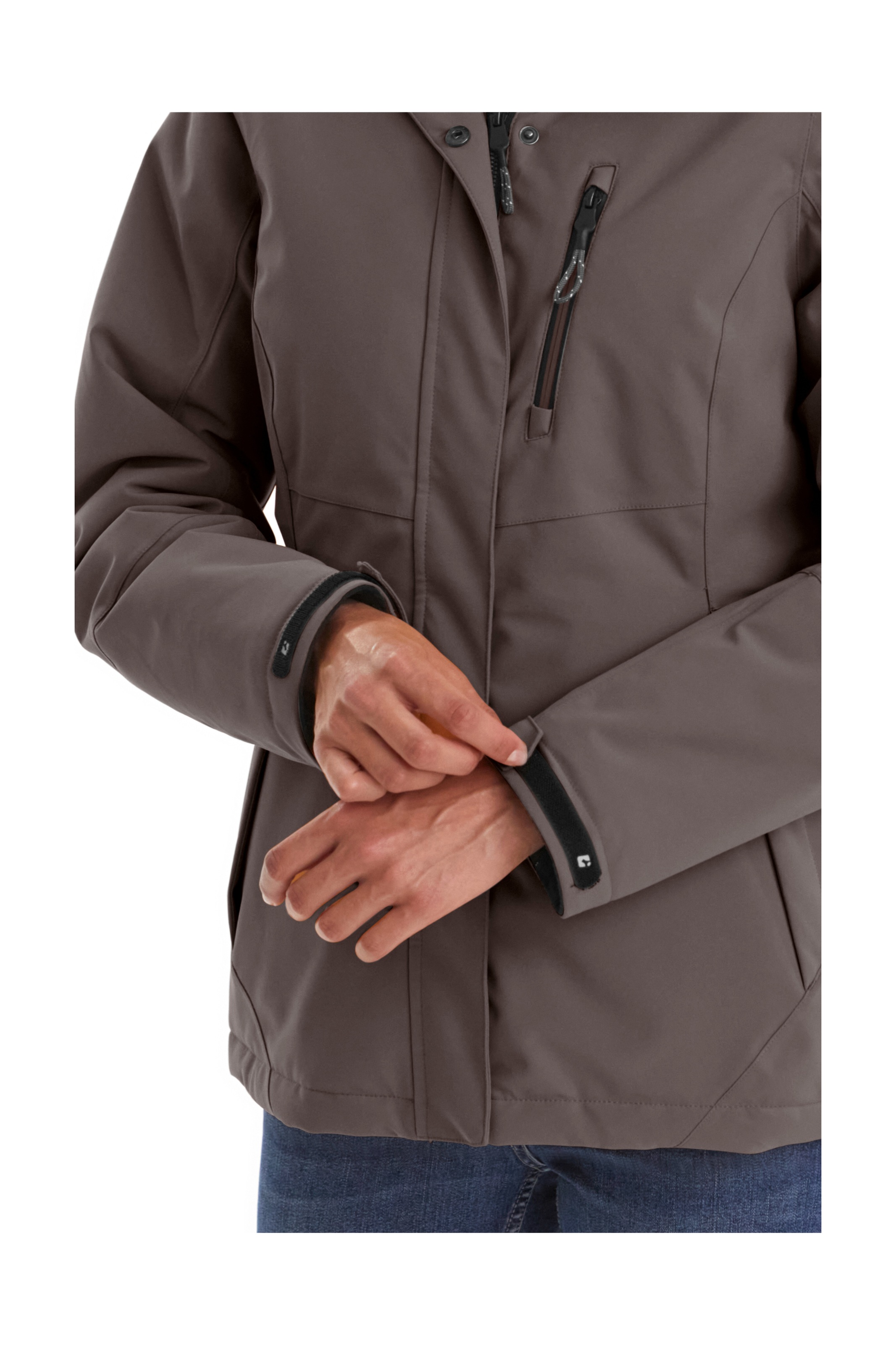 Killtec Outdoorjacke »KOW 140 WMN JCKT«, Wasserdichte Damenjacke, atmungsaktiv, abnehmbare Kapuze