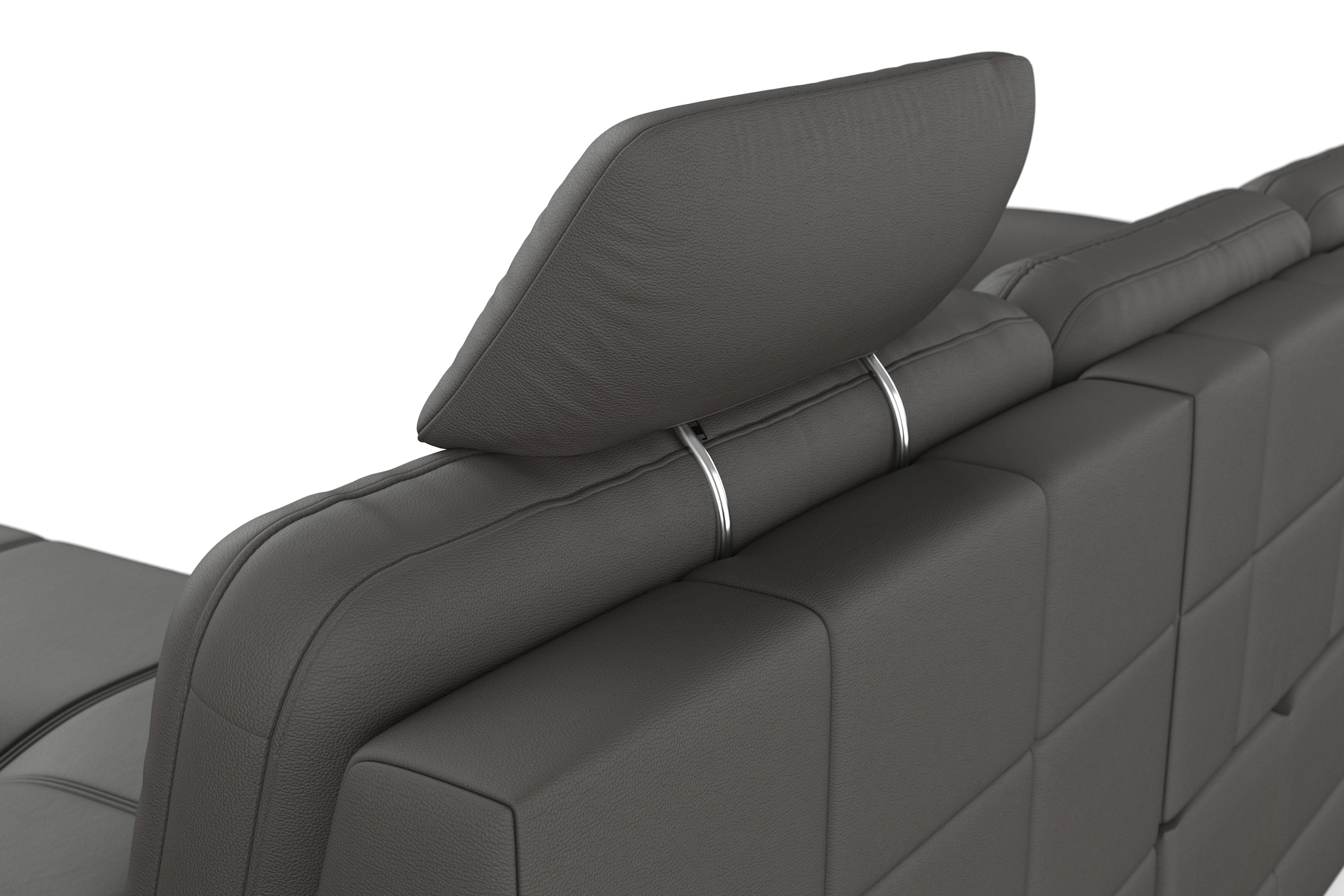 sit&more Ecksofa »Bendigo L-Form«, inklusive Sitztiefenverstellung, Bodenfreiheit 12 cm, in 2 Fußfarben