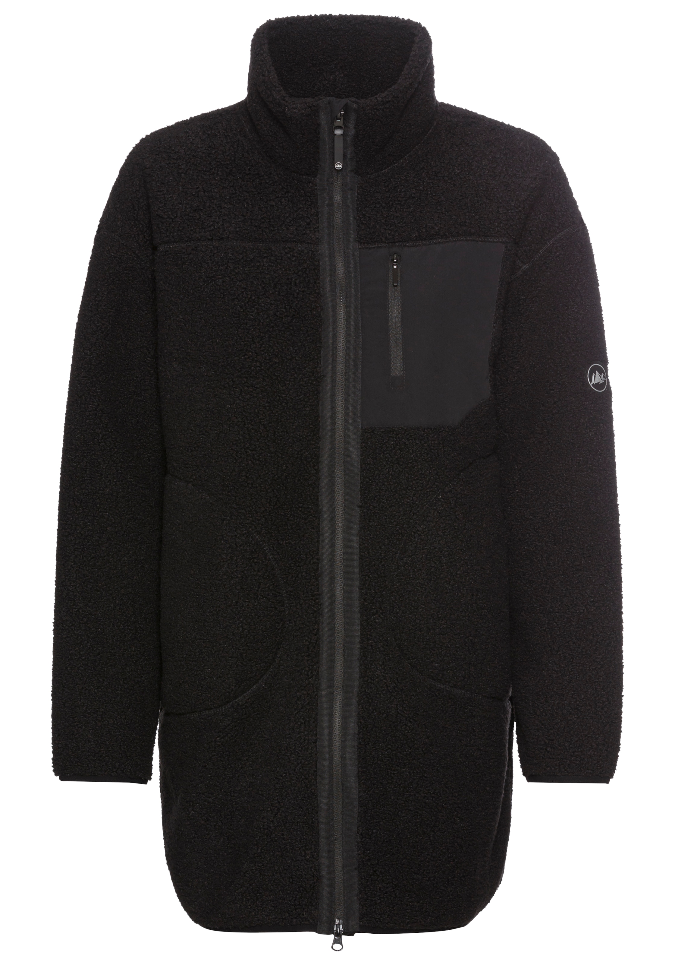 Polarino Fleecejacke, aus Fleece, atmungsaktiv, schnell trocknend