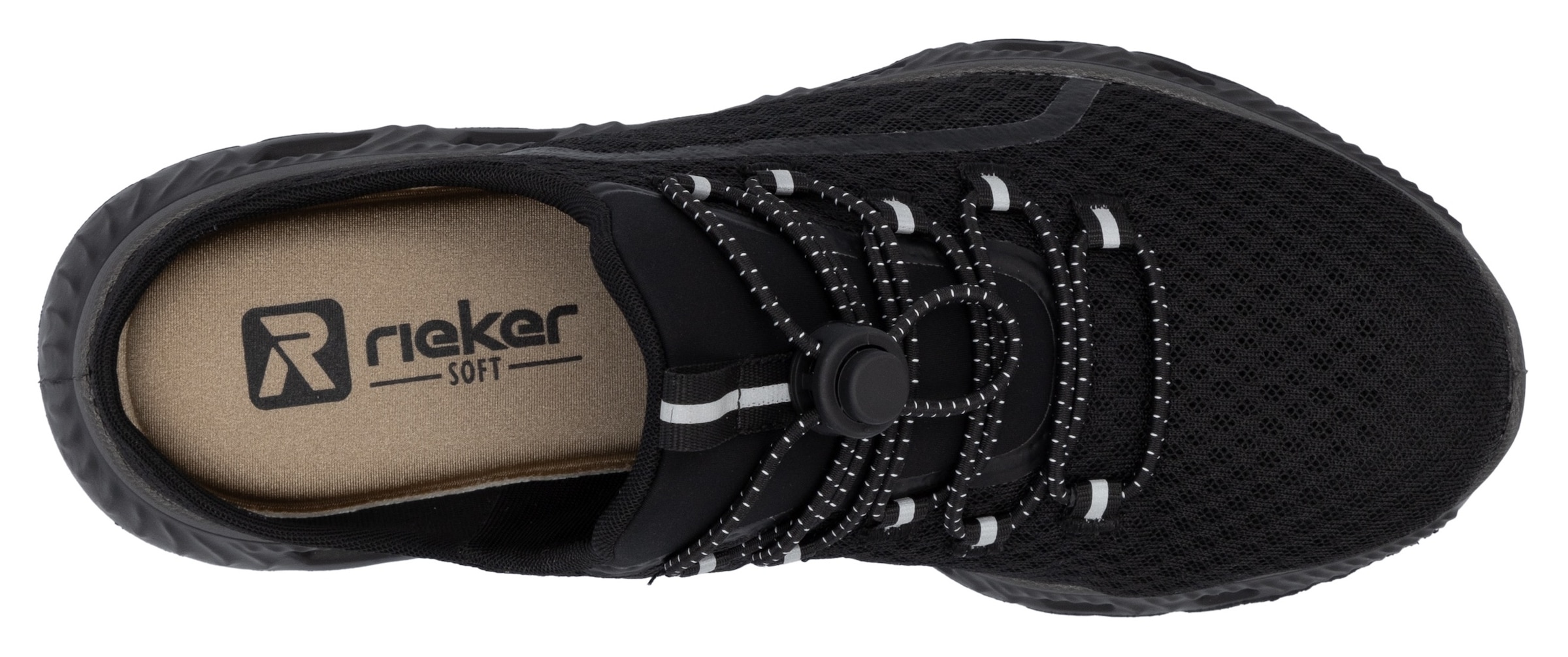 RIEKER Sport Clog, Outdoormode, Plateau, Sommerschuh mit MemoSoft-Ausstattung