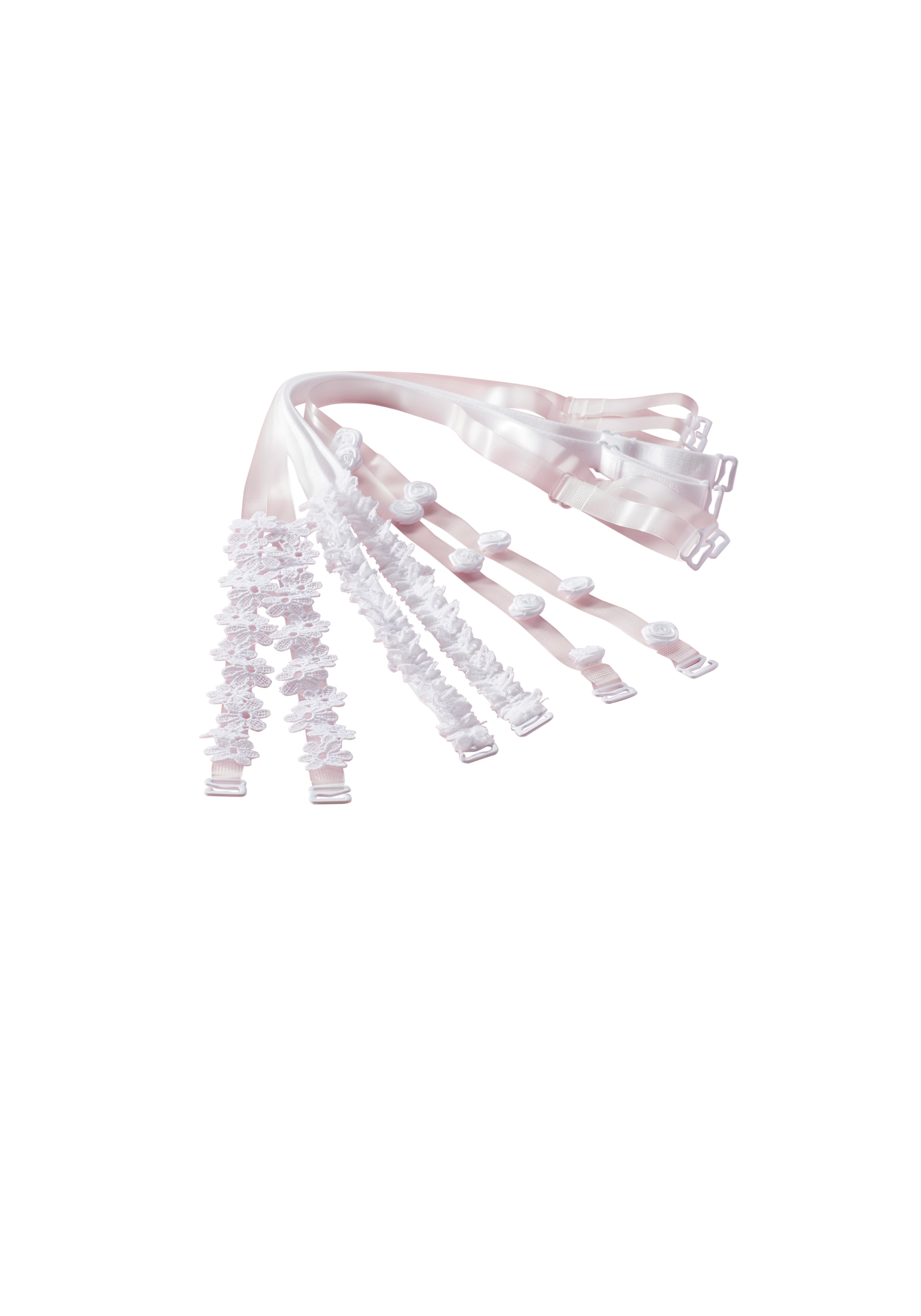 Vivance Push-up-BH », Spitzen-BH, BH mit Bügel« mit 3 Trägern (Wechselträger) zum Austauschen, sexy Dessous